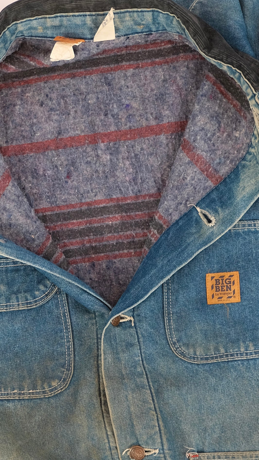 Big Ben Wrangler Denim jacket XL