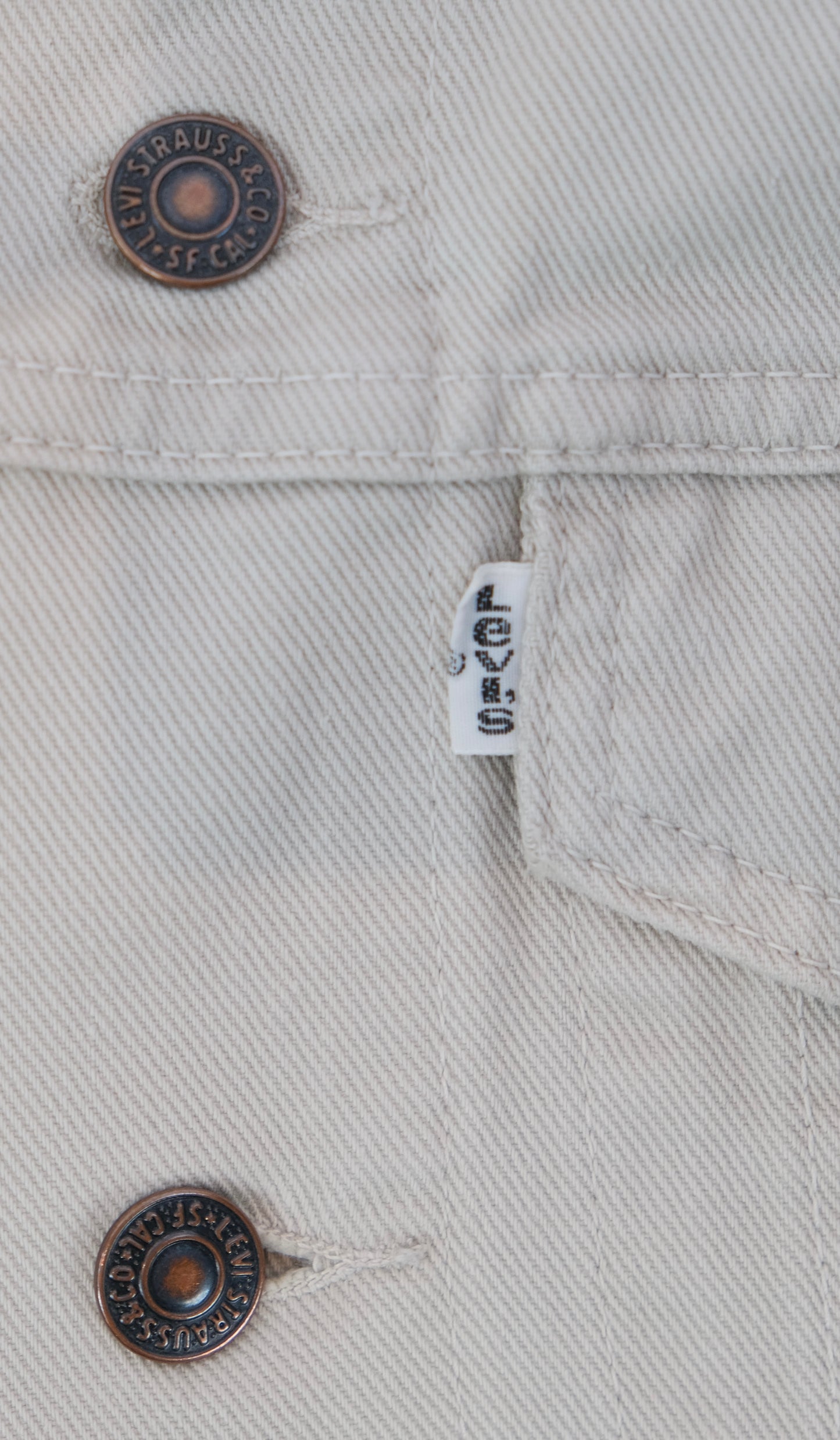 Levi's denim trucker jacket S