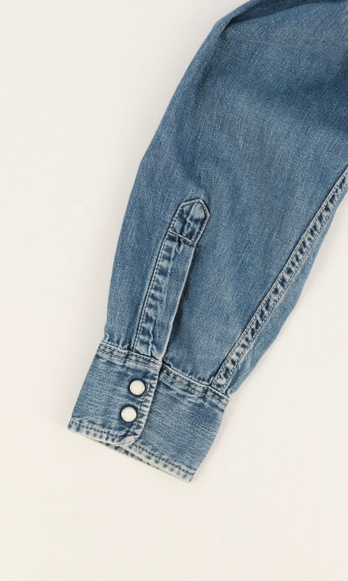 80s Levi's western denim shirt M