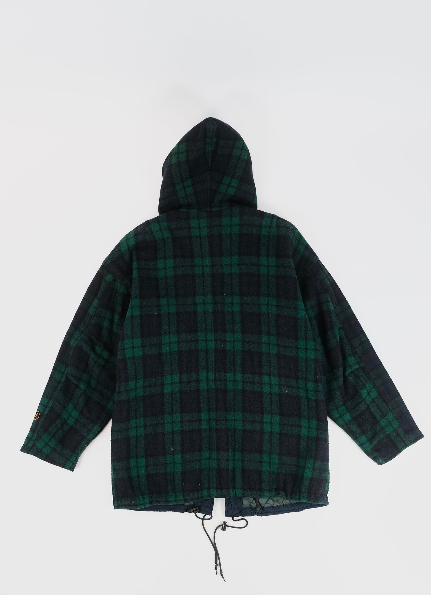 80s Sailing wool Montgomery jacket S