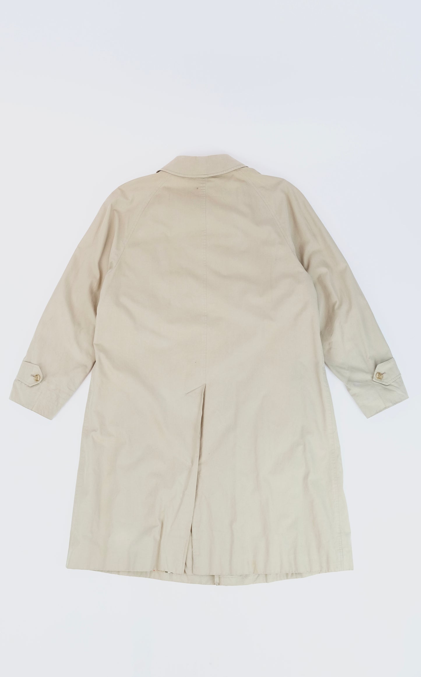 80s Burberry trench coat M