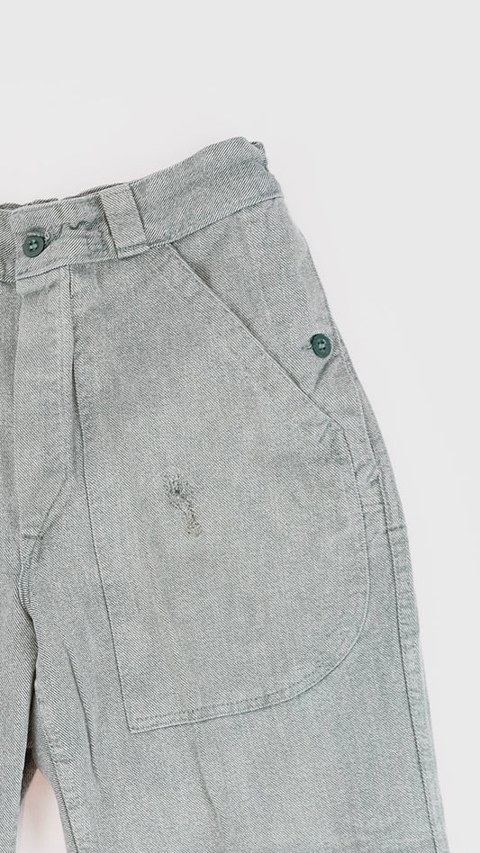 70s Swiss army carpenter pants S