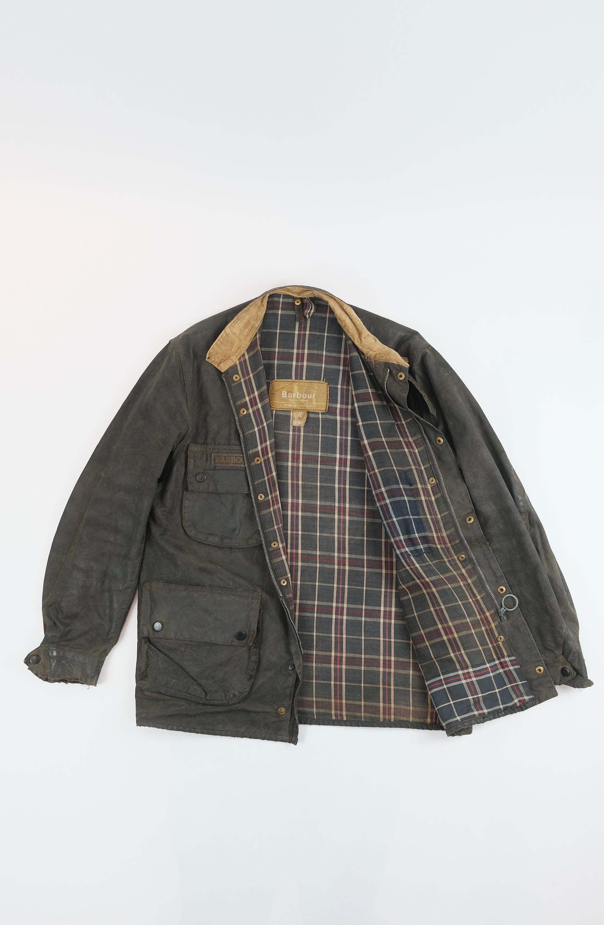 Barbour International M con una corona degli anni '70, Vintage Store Clochard92.com
