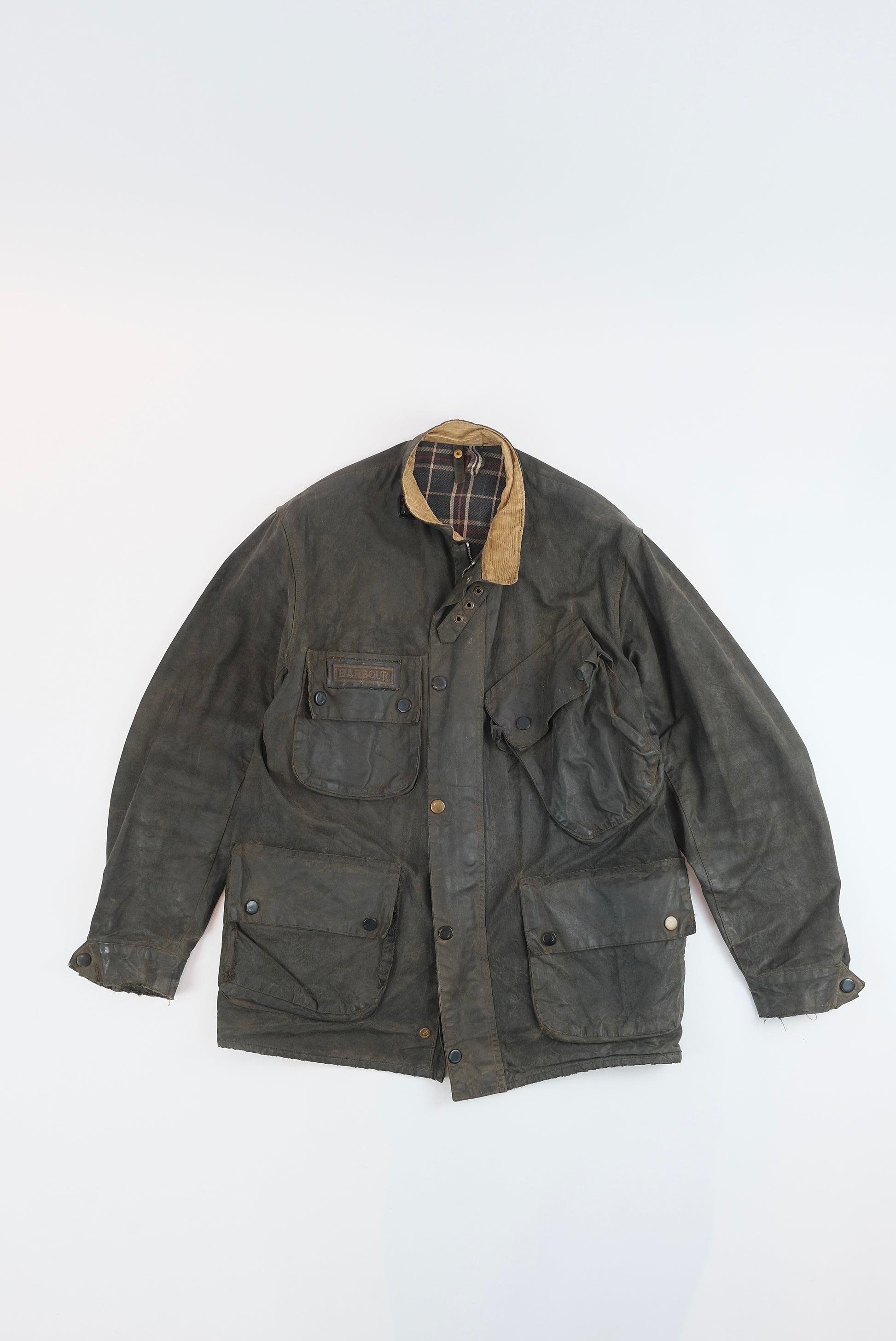 Barbour International M con una corona degli anni '70, Vintage Store Clochard92.com