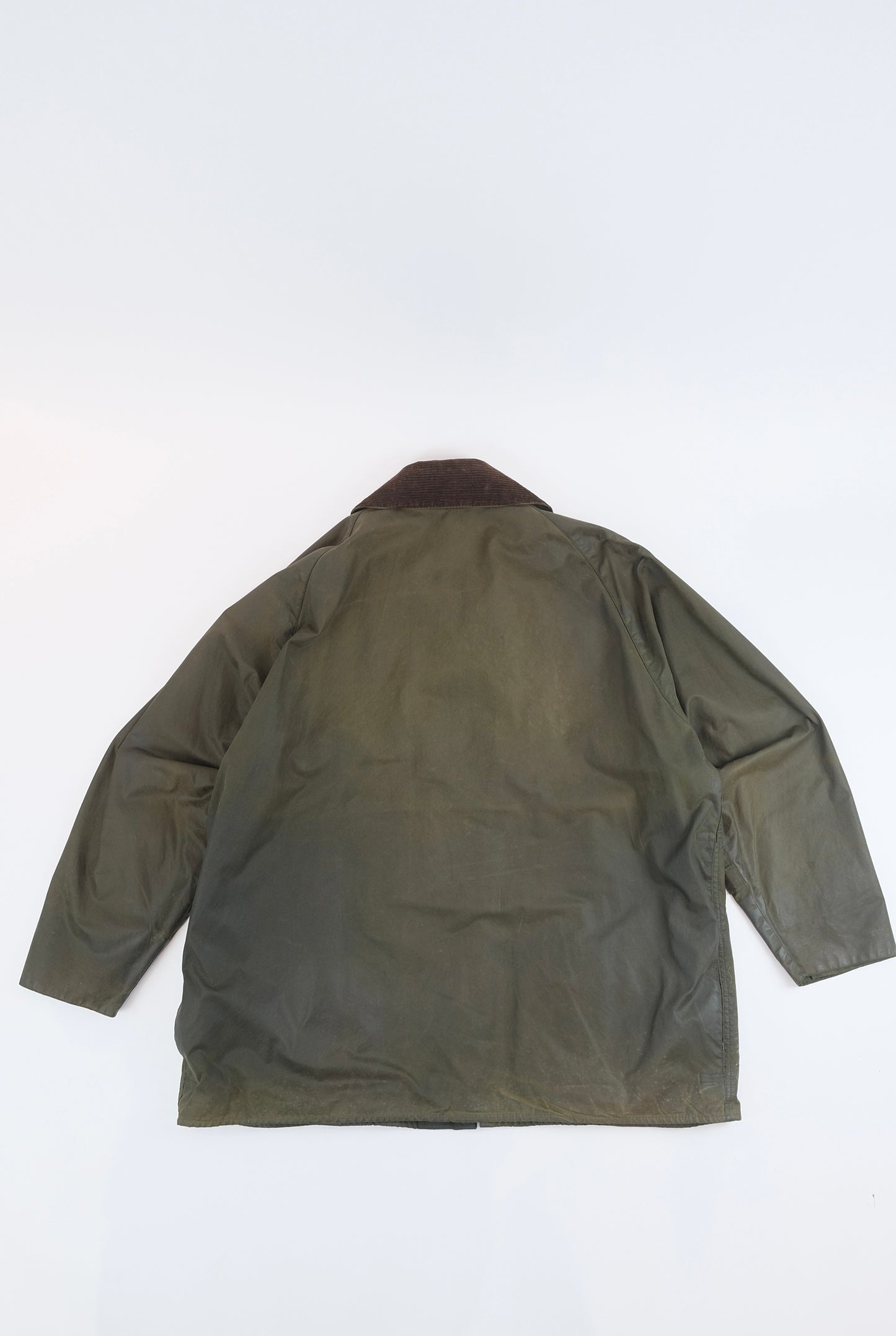 80s Barbour Beaufort waxed jacket XL c52