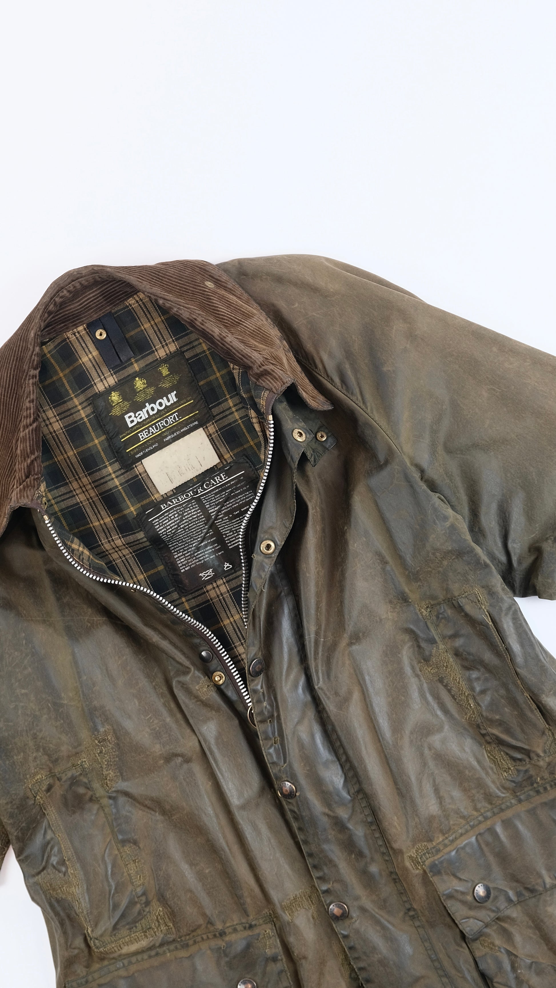 Barbour Beaufort M cerato anni '80, Vintage Store Clochard92.com