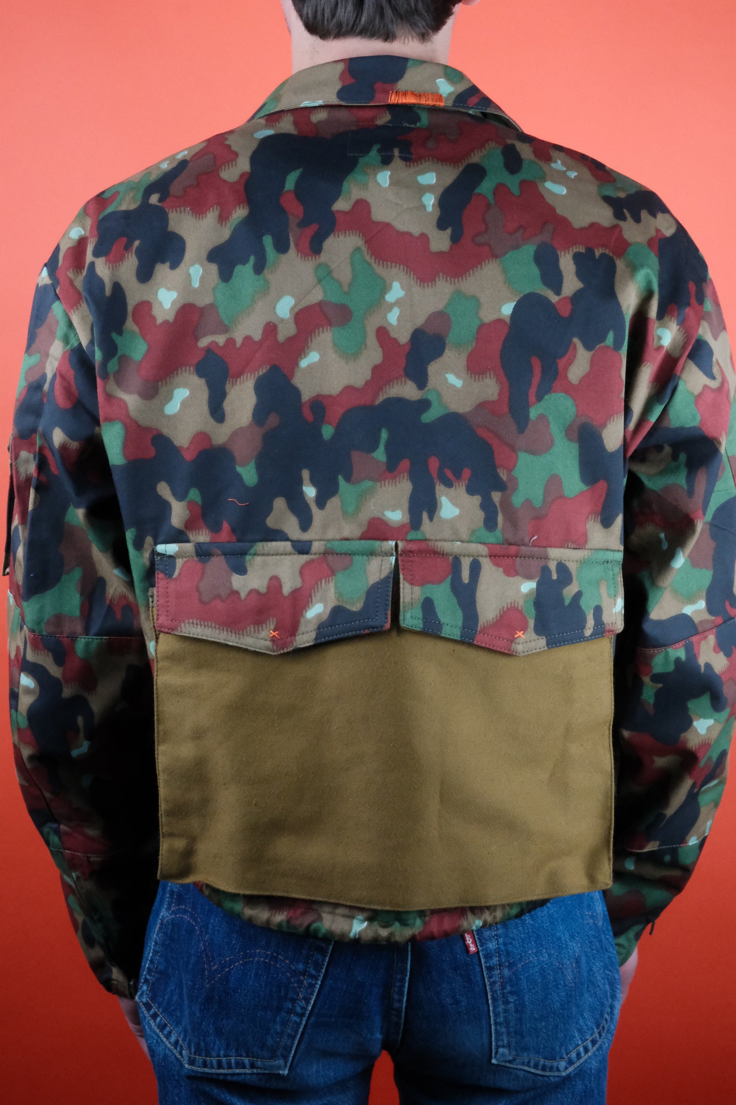 CAPSULE CL9.2 - 80s Swiss Alpenflage army Jacket - vintage clochard92.com