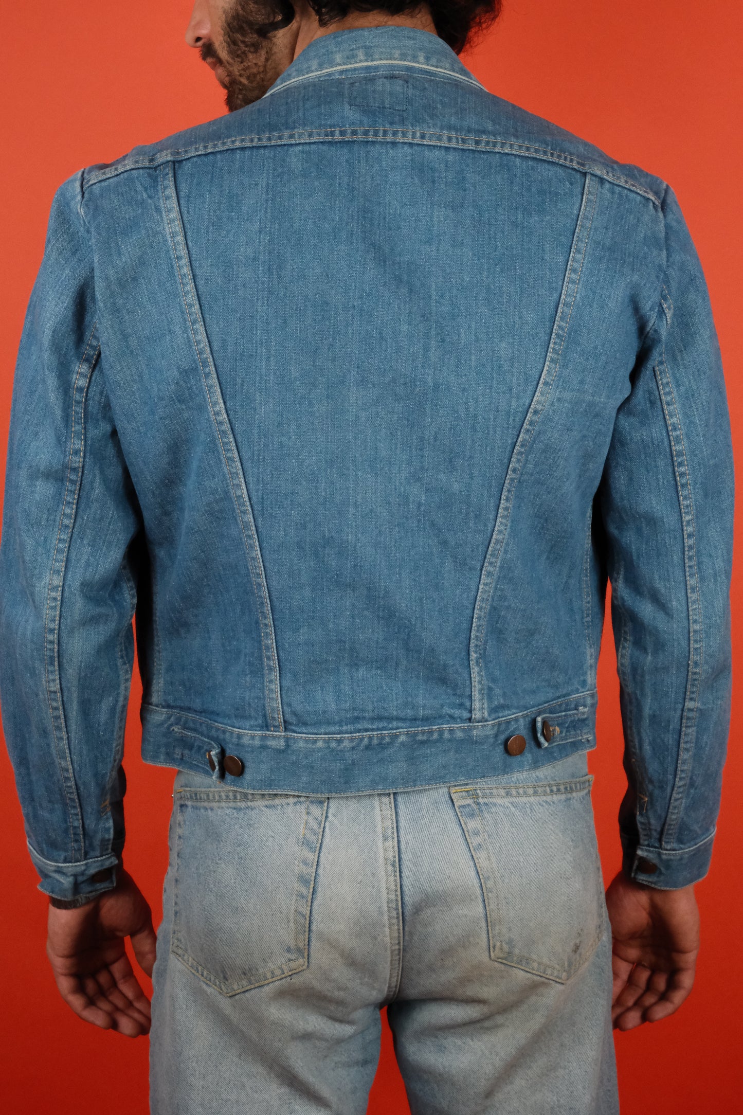 Maverick Blue Bele Denim Jacket 60s - vintage clothing clochard92.com