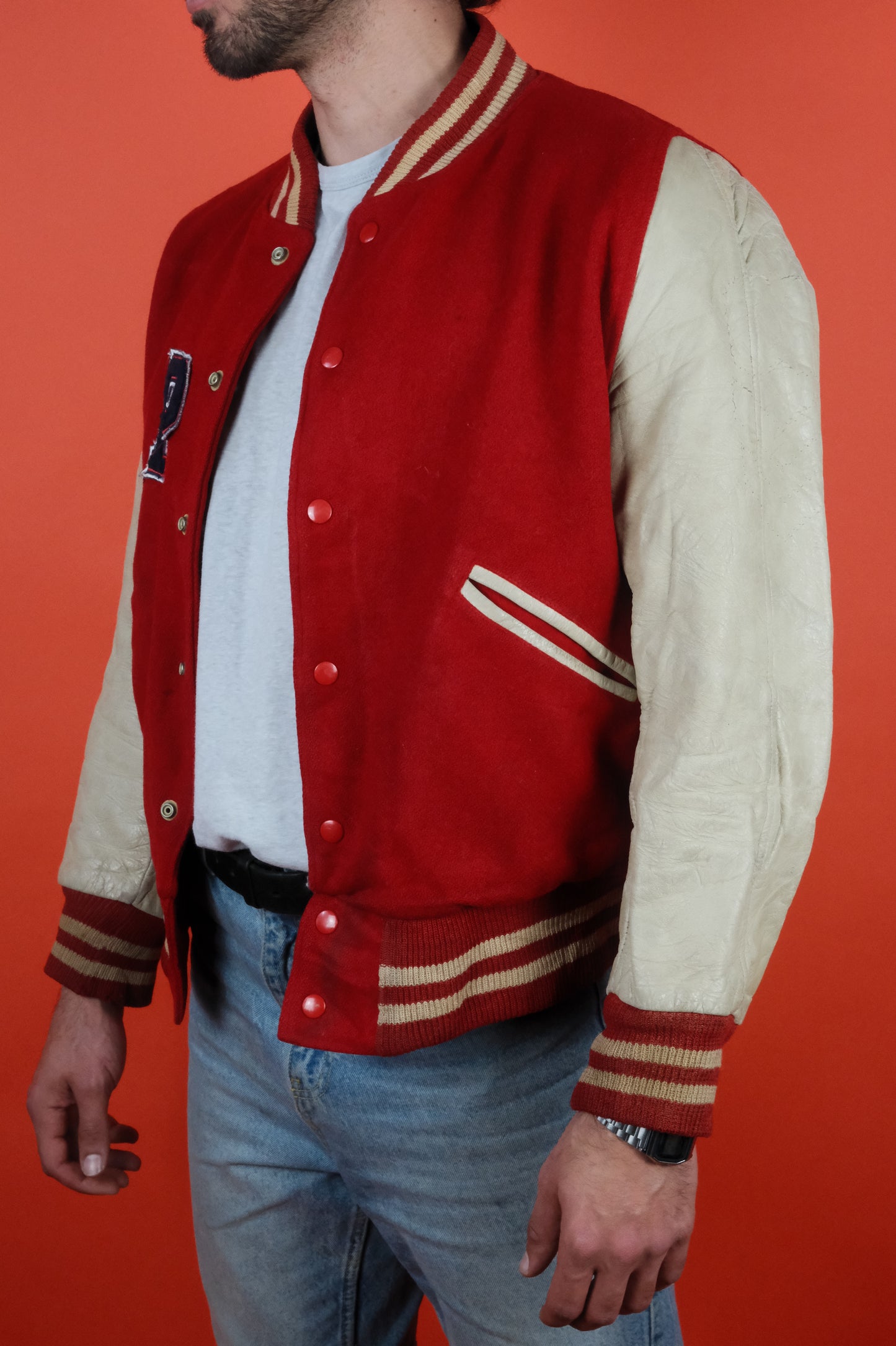 Vintage Varsity Jacket  - vintage clothing clochard92.com