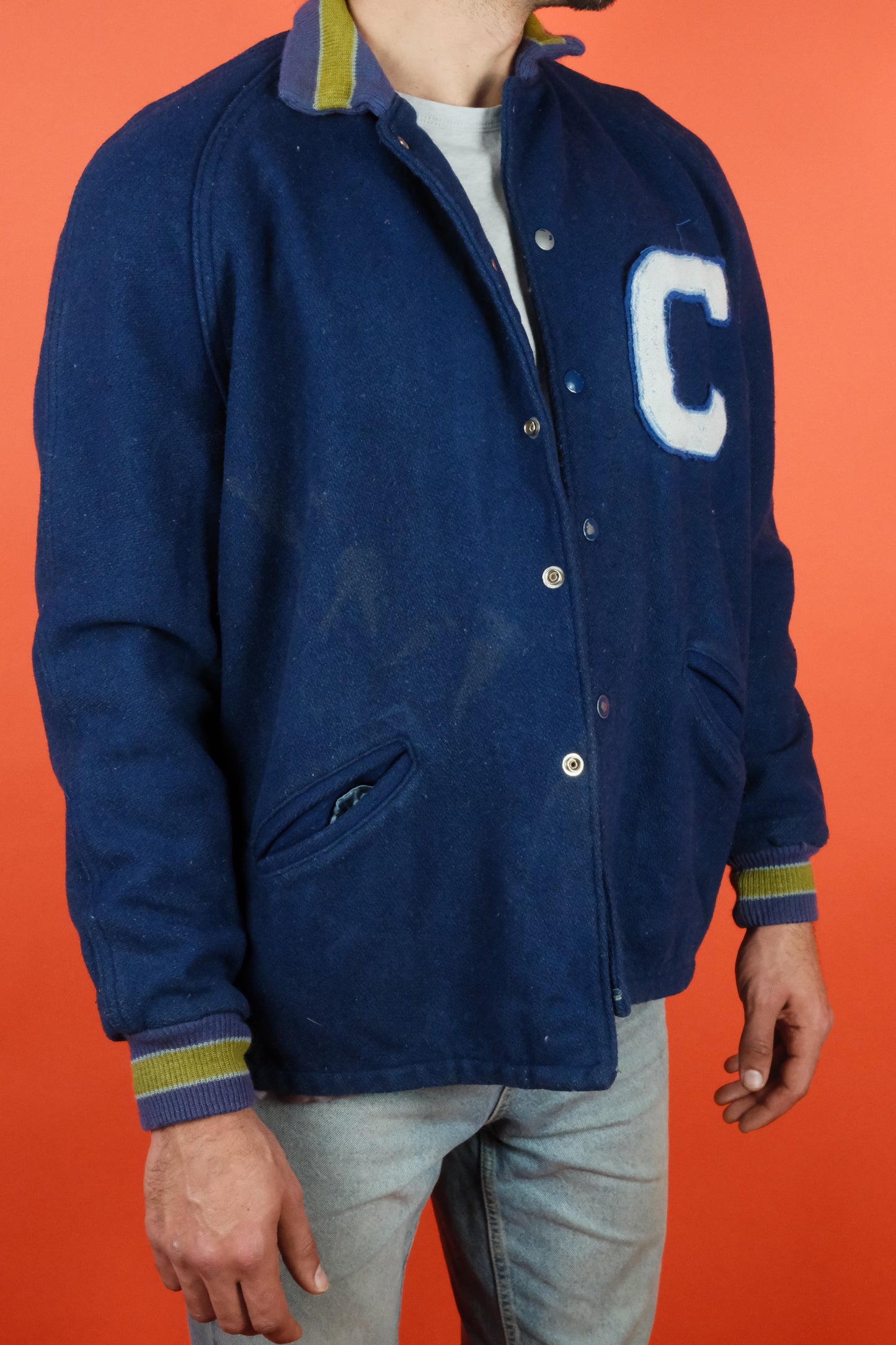 Vintage Varsity Jacket  - vintage clothing clochard92.com