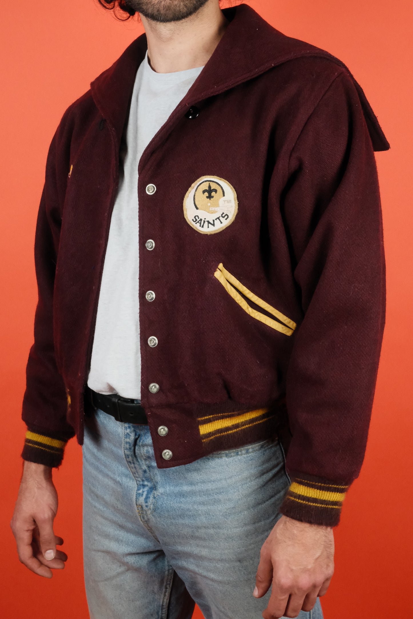 Butwin Varsity Jacket 'L' Made in USA - vintage clothing clochard92.com