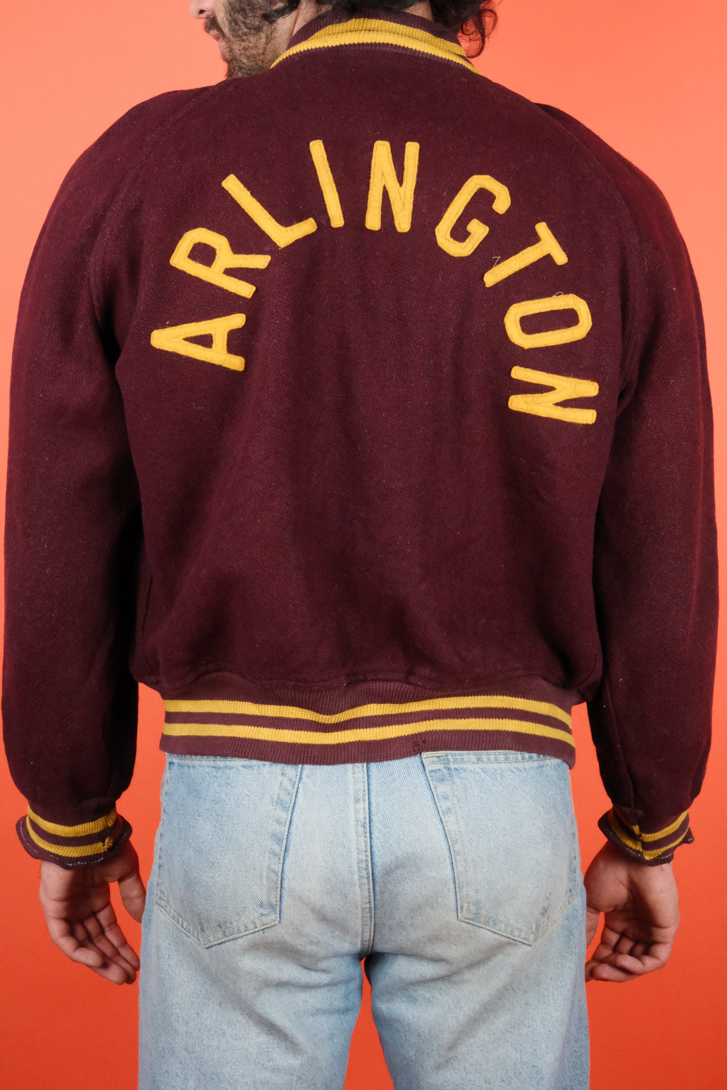 Royal Air Force 'ARLINGTON' Varsity Jacket - vintage clothing clochard92.com