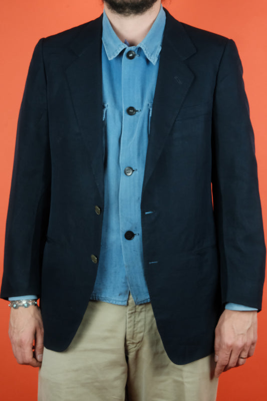 Yves Sant Laurent Silk Suit Jacket - vintage clothing clochard92.com