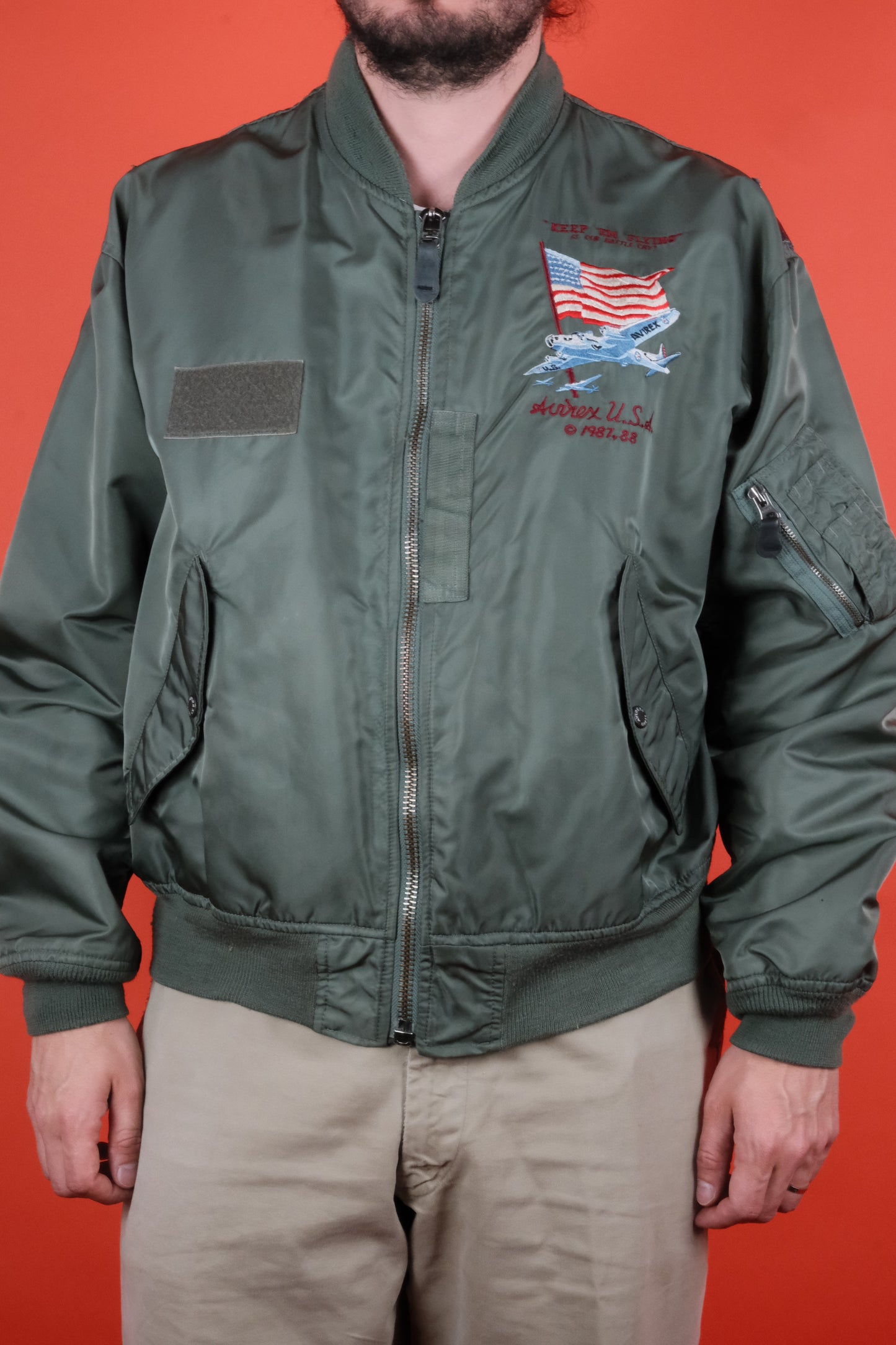 MA-1 Bomber Jacket - Vintage clothing clochard92.com