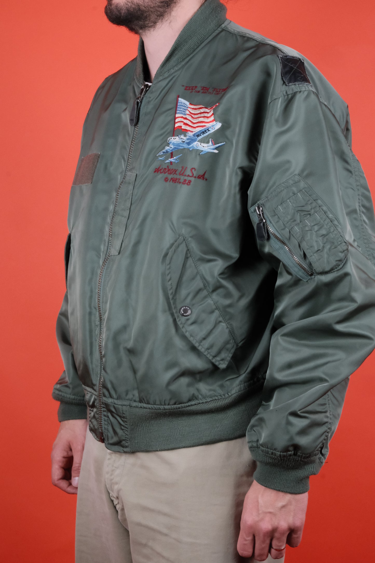 MA-1 Bomber Jacket - Vintage clothing clochard92.com