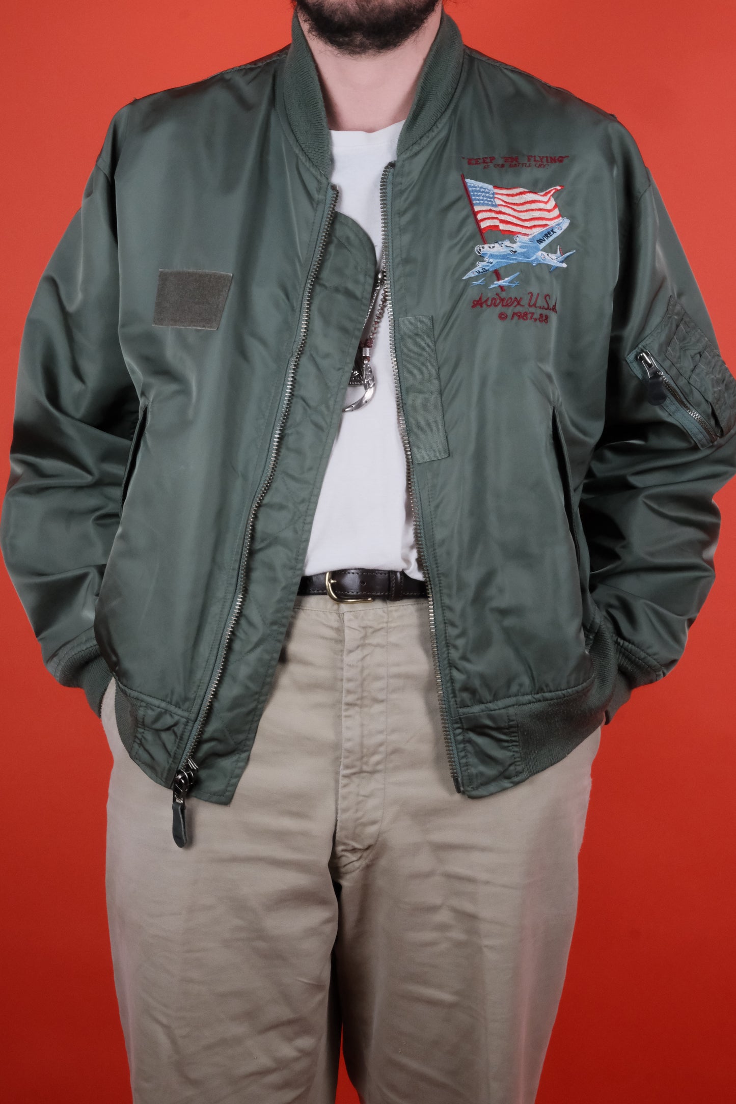 MA-1 Bomber Jacket - Vintage clothing clochard92.com