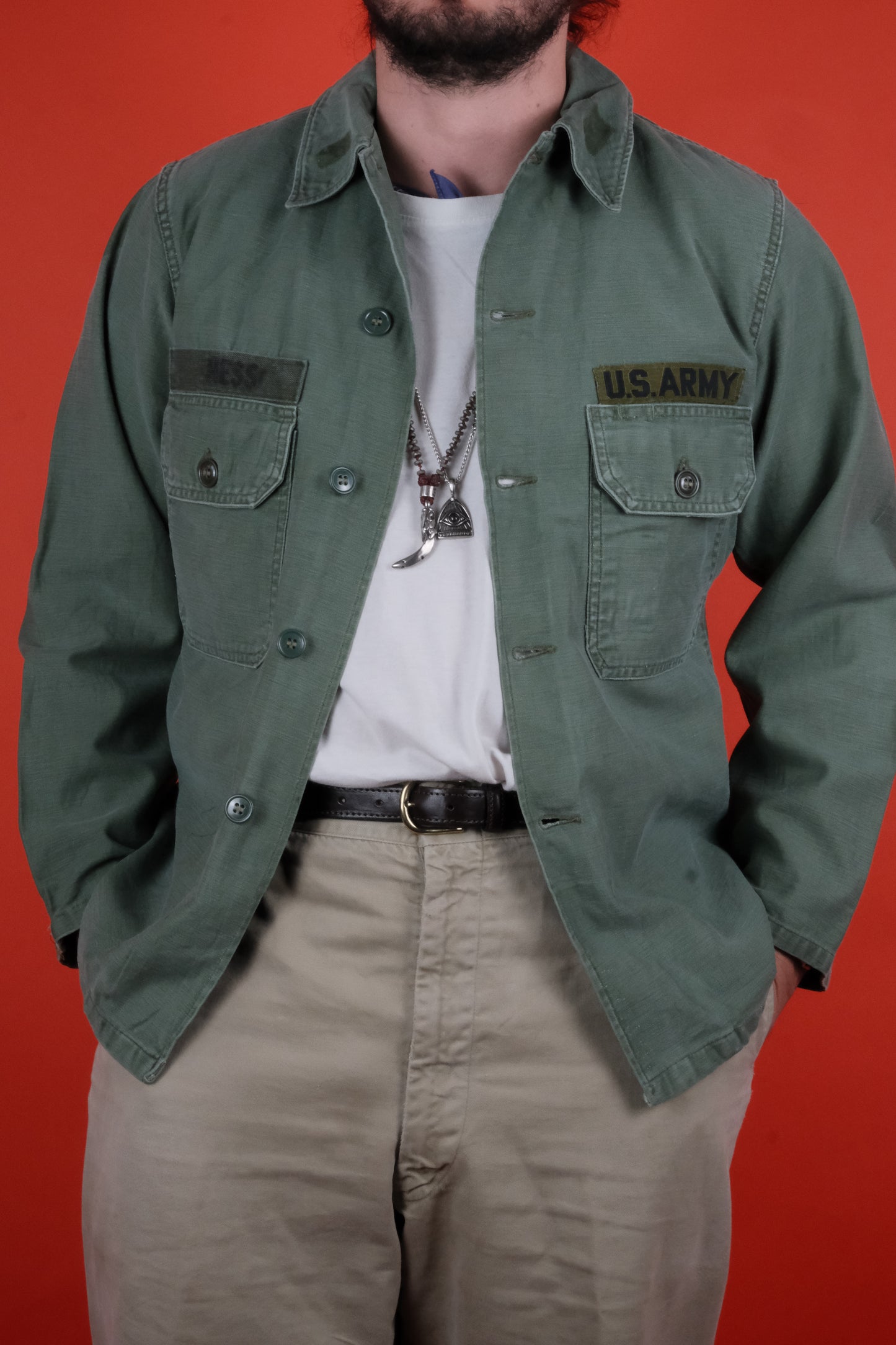 US Army OG-107  - vintage clothing clochard92.com