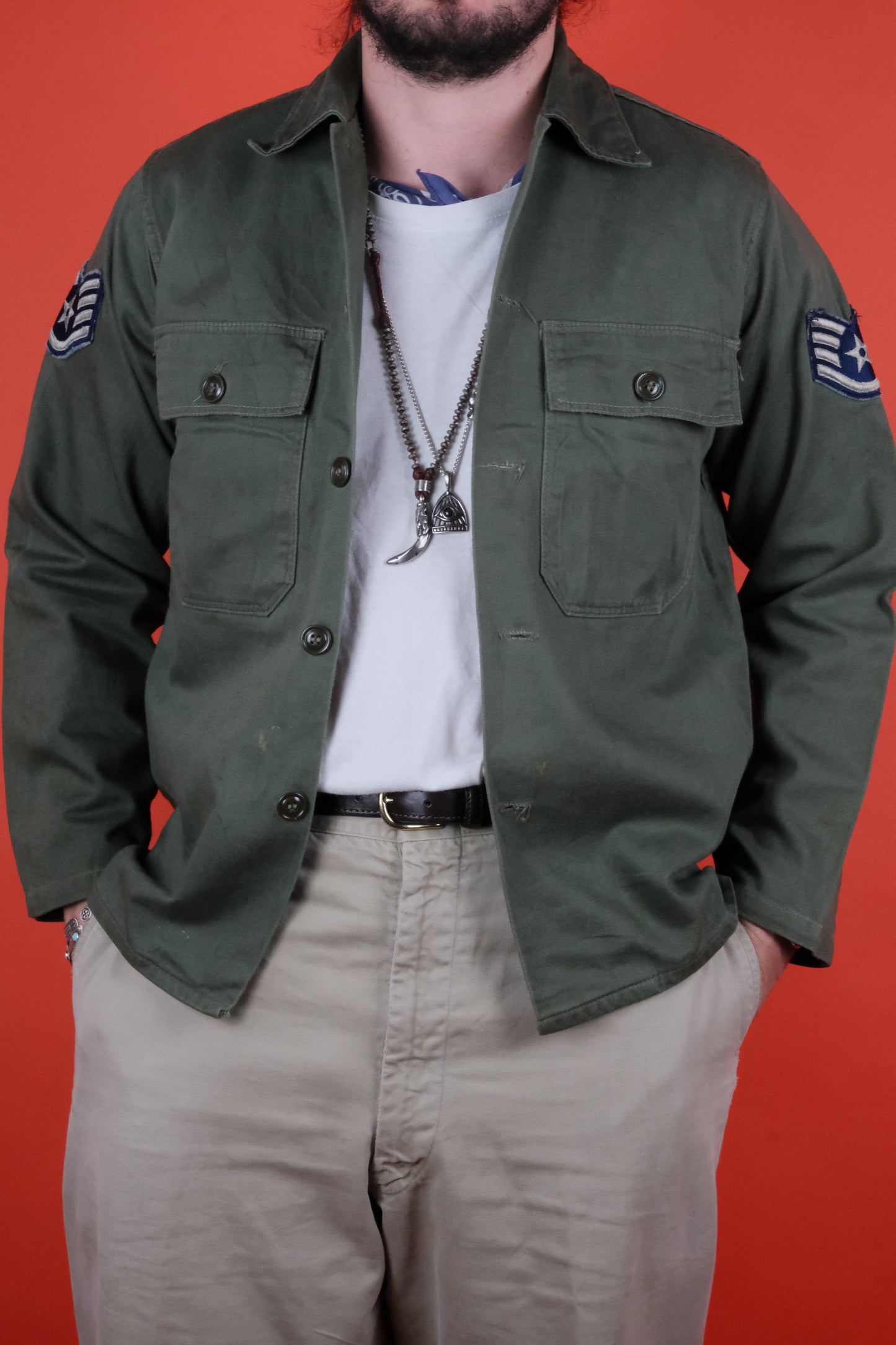 USAF OG-107 Shirt - vintage clothing clochard92.com