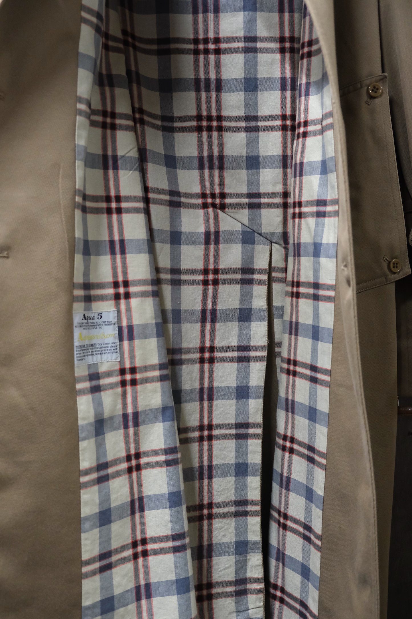 Vintage Acquascutum Trench coat M