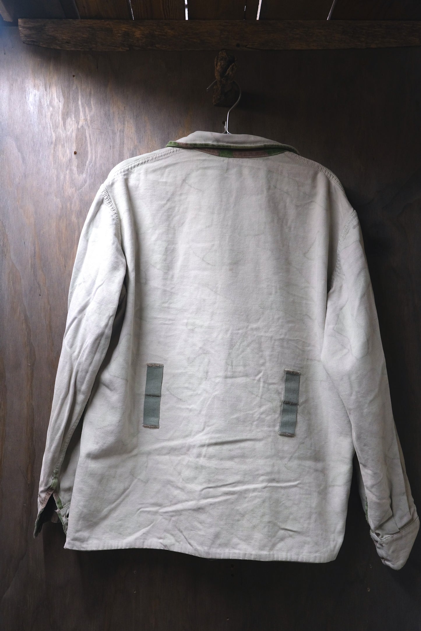 Vintage 60s Finnish military reversible jacket XL