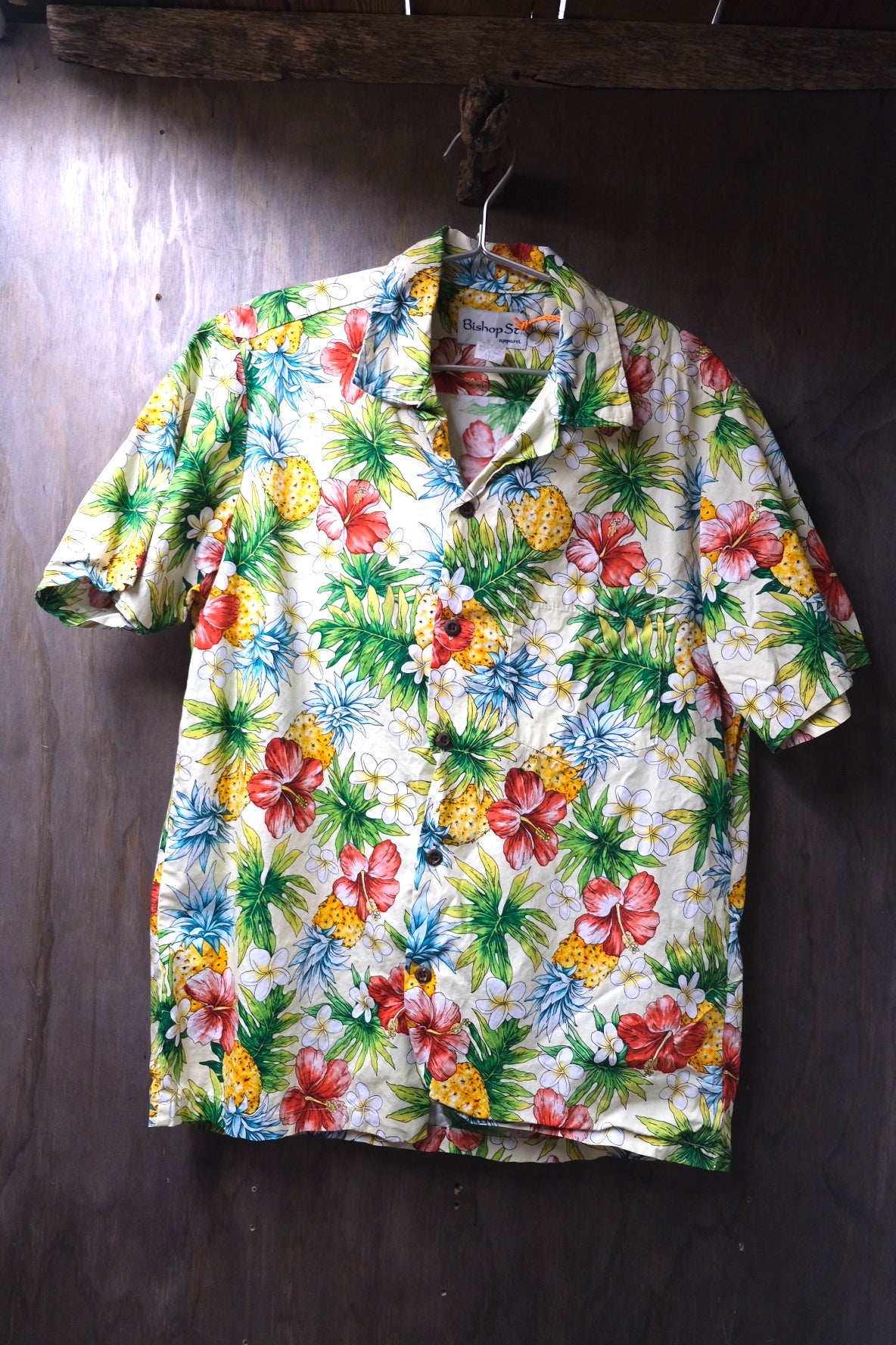 Original 80s Hawaiian shirt S