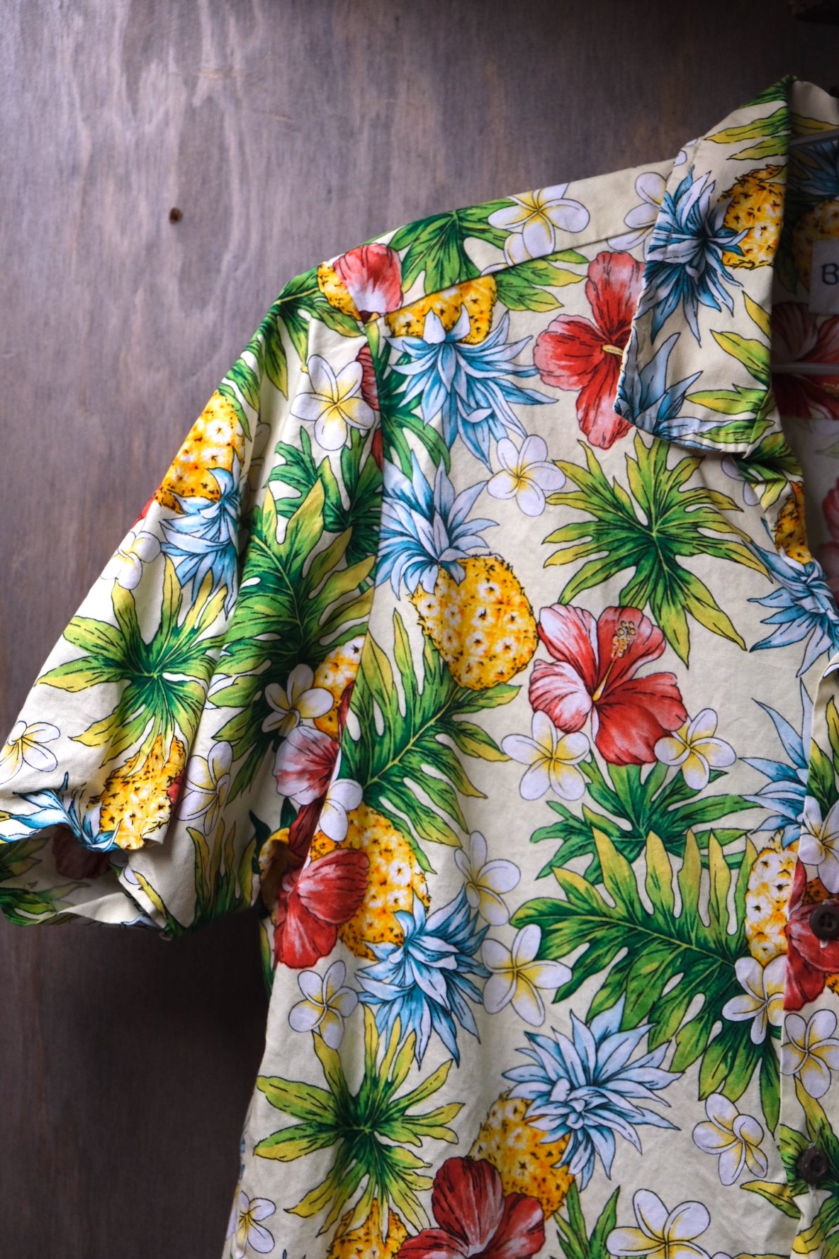 Original 80s Hawaiian shirt S