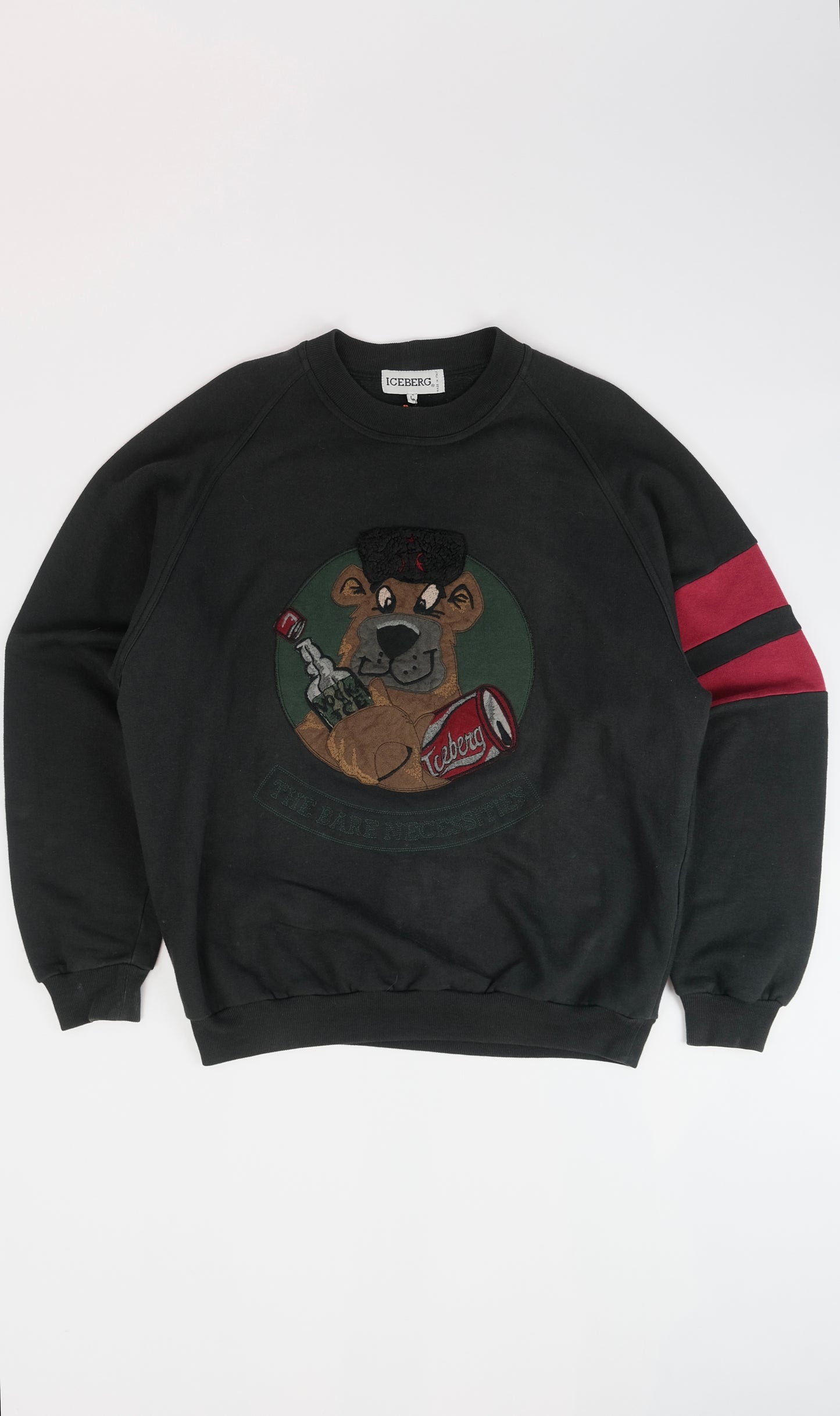 80s Iceberg embroided Sweatshirt L