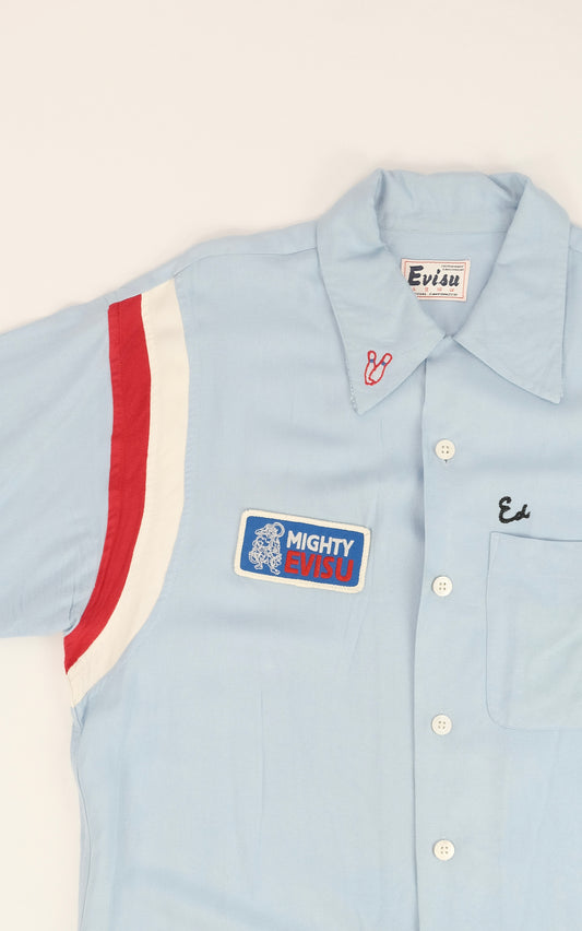 1990s Evisu Bowling shirt M