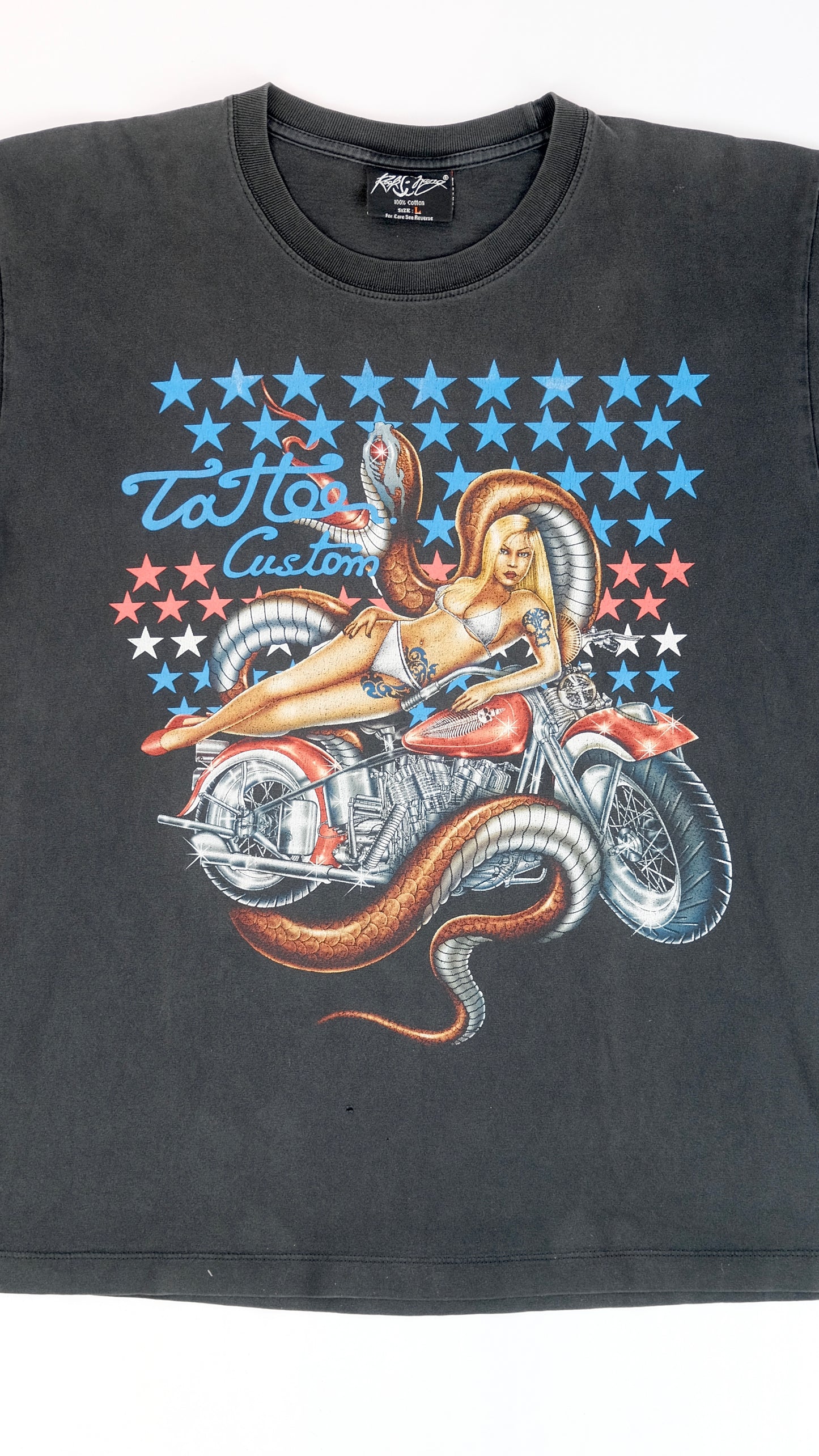 Tattoo custom Vintage tee