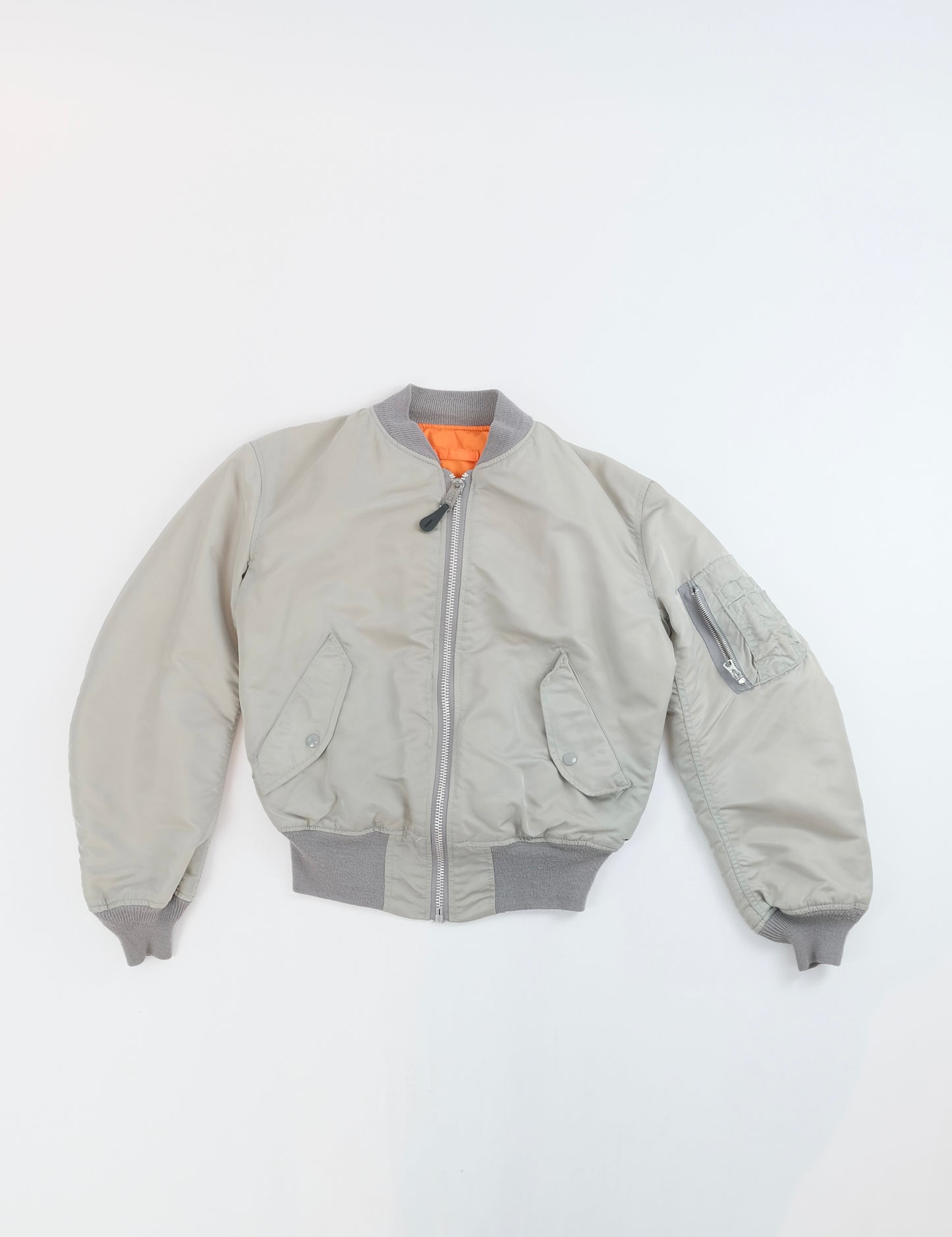 80s Alpha Industries MA-1 bomber jacket S
