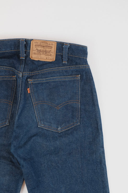 70s Levi’s orange tab dark wash w33