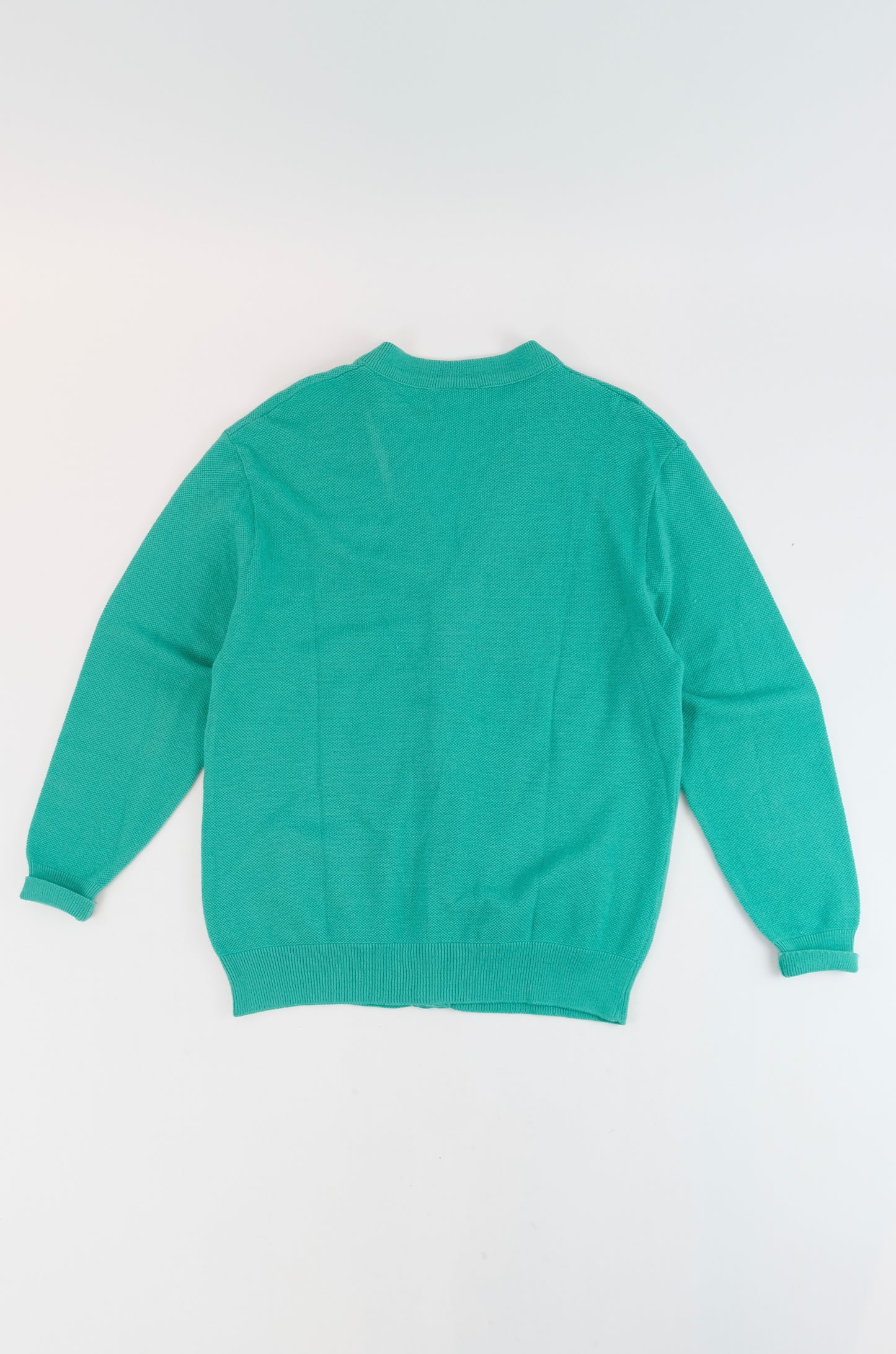 70s Lacoste knitted cardigan M