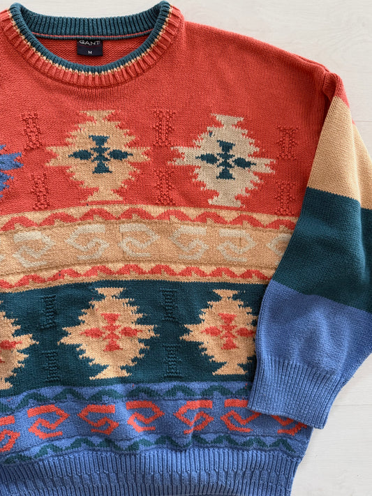 Gant Hand Knitted Sweater M