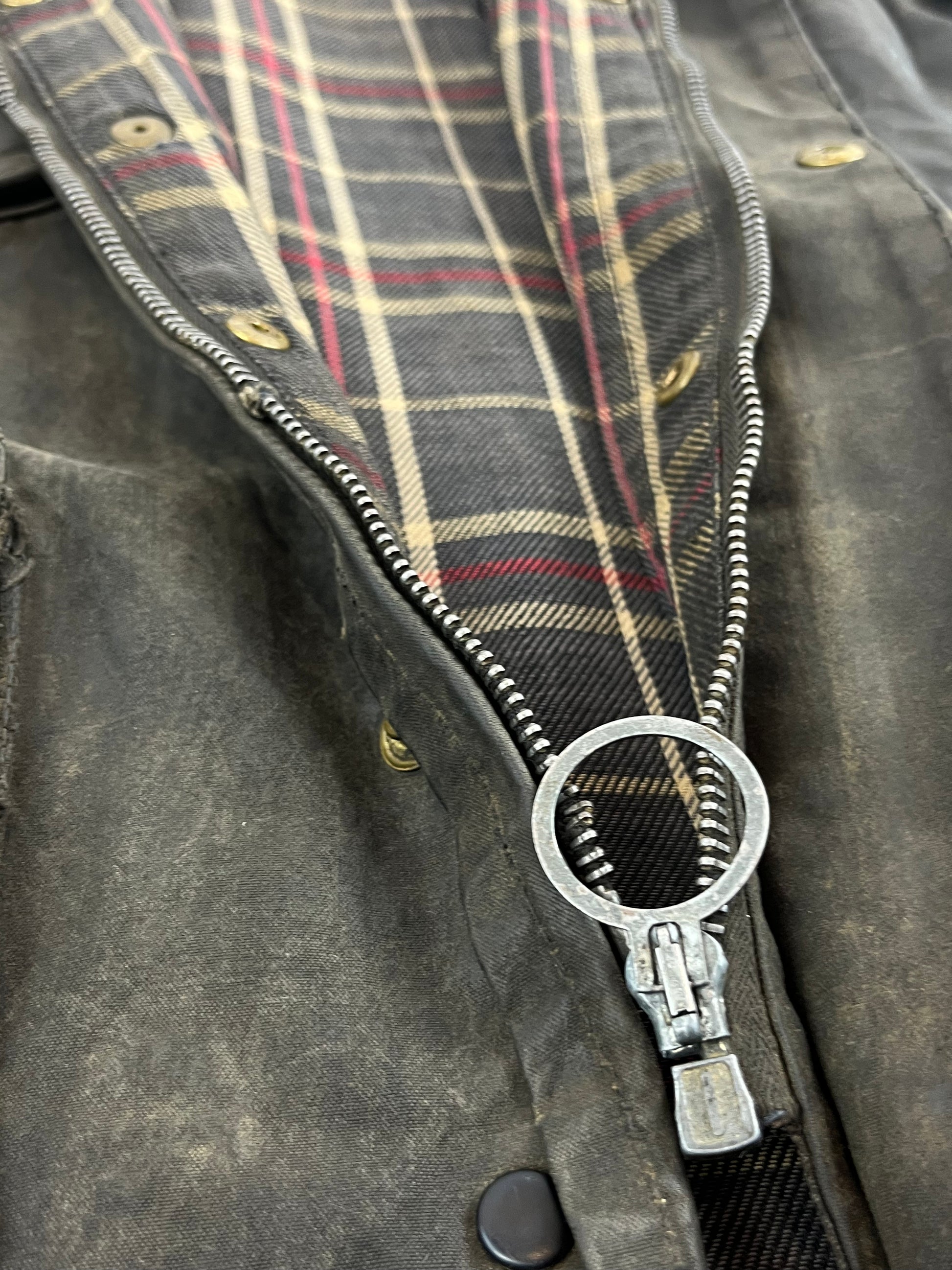 Barbour International M con una corona degli anni '70, Vintage Store Clochard92.com