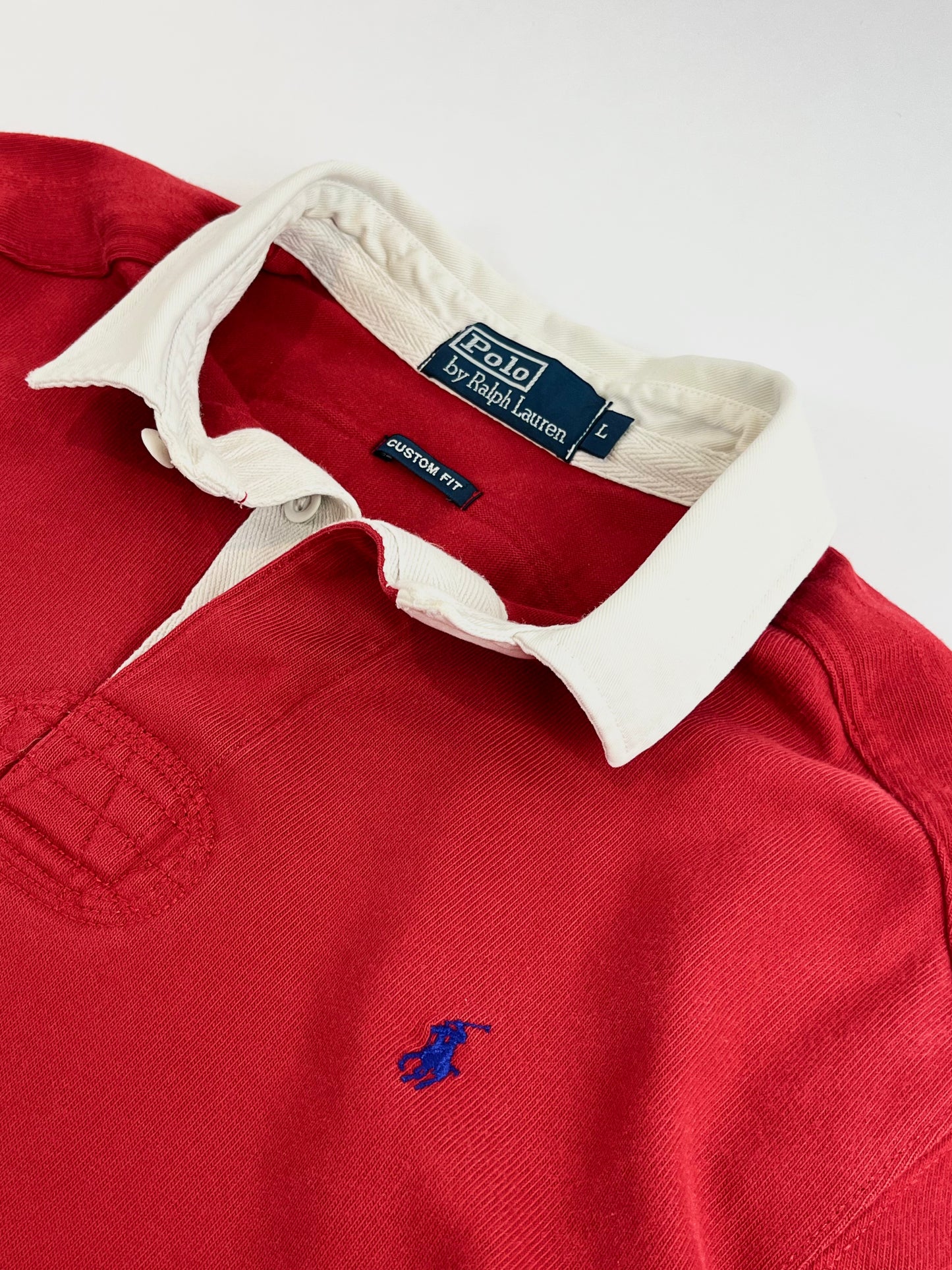 Polo da rugby anni '80 di Ralph Lauren L