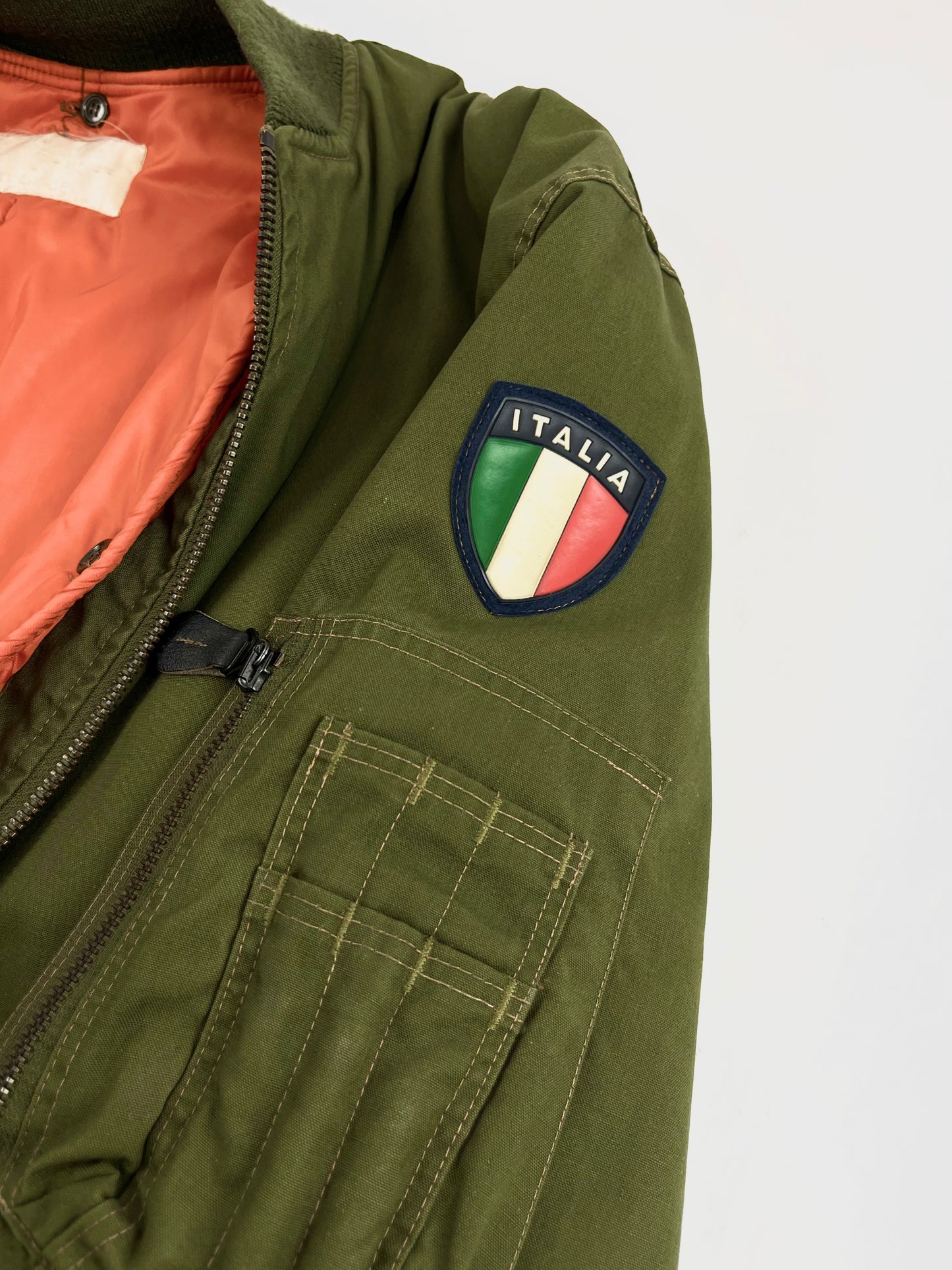 80s MA-1 bomber jacket XL