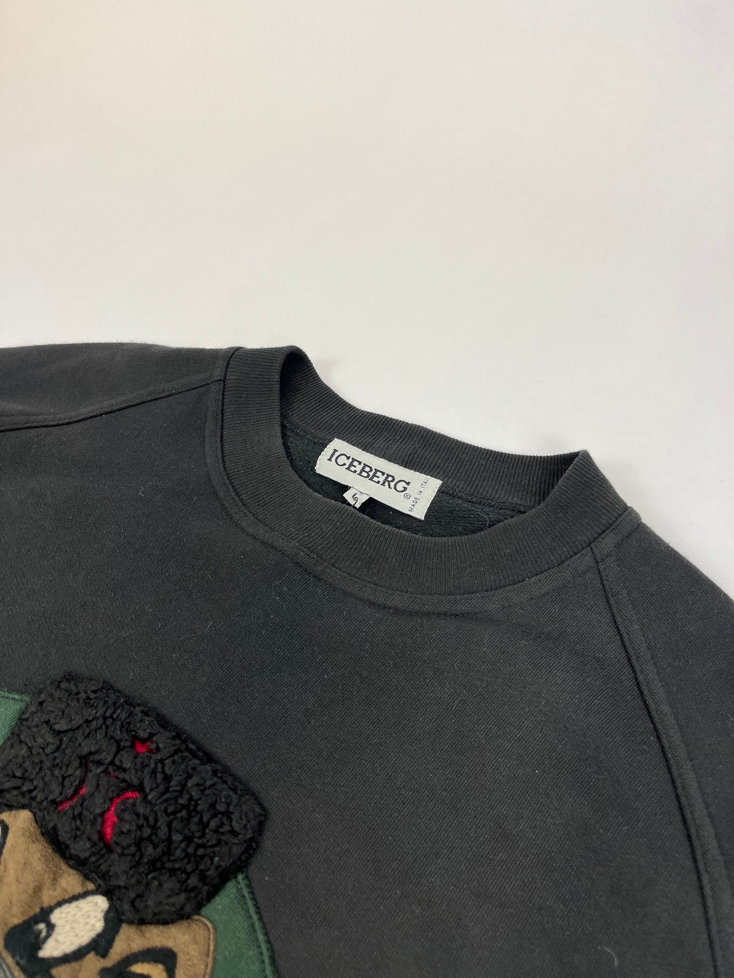 80s Iceberg embroided Sweatshirt L