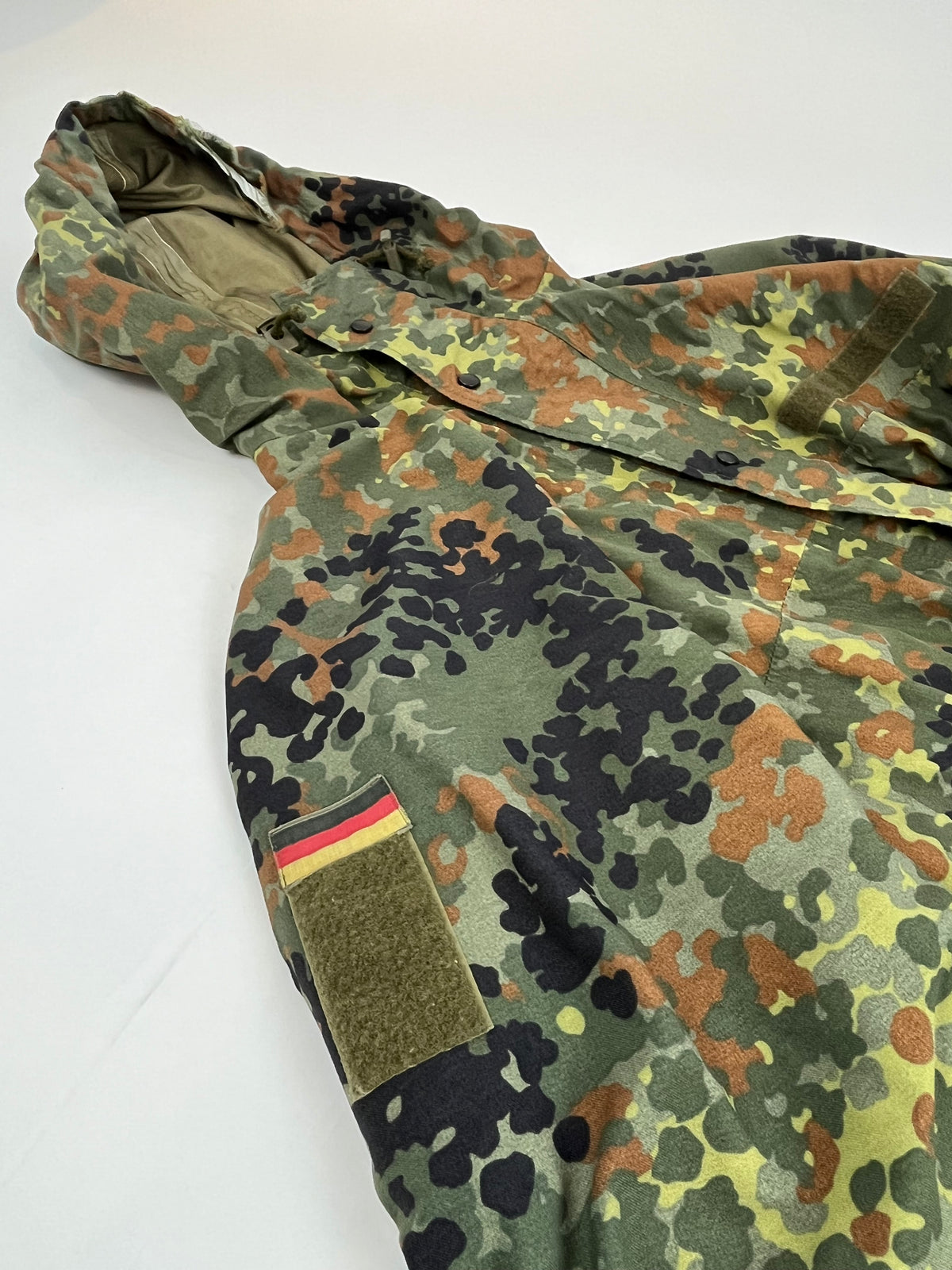 German army camo parka XL