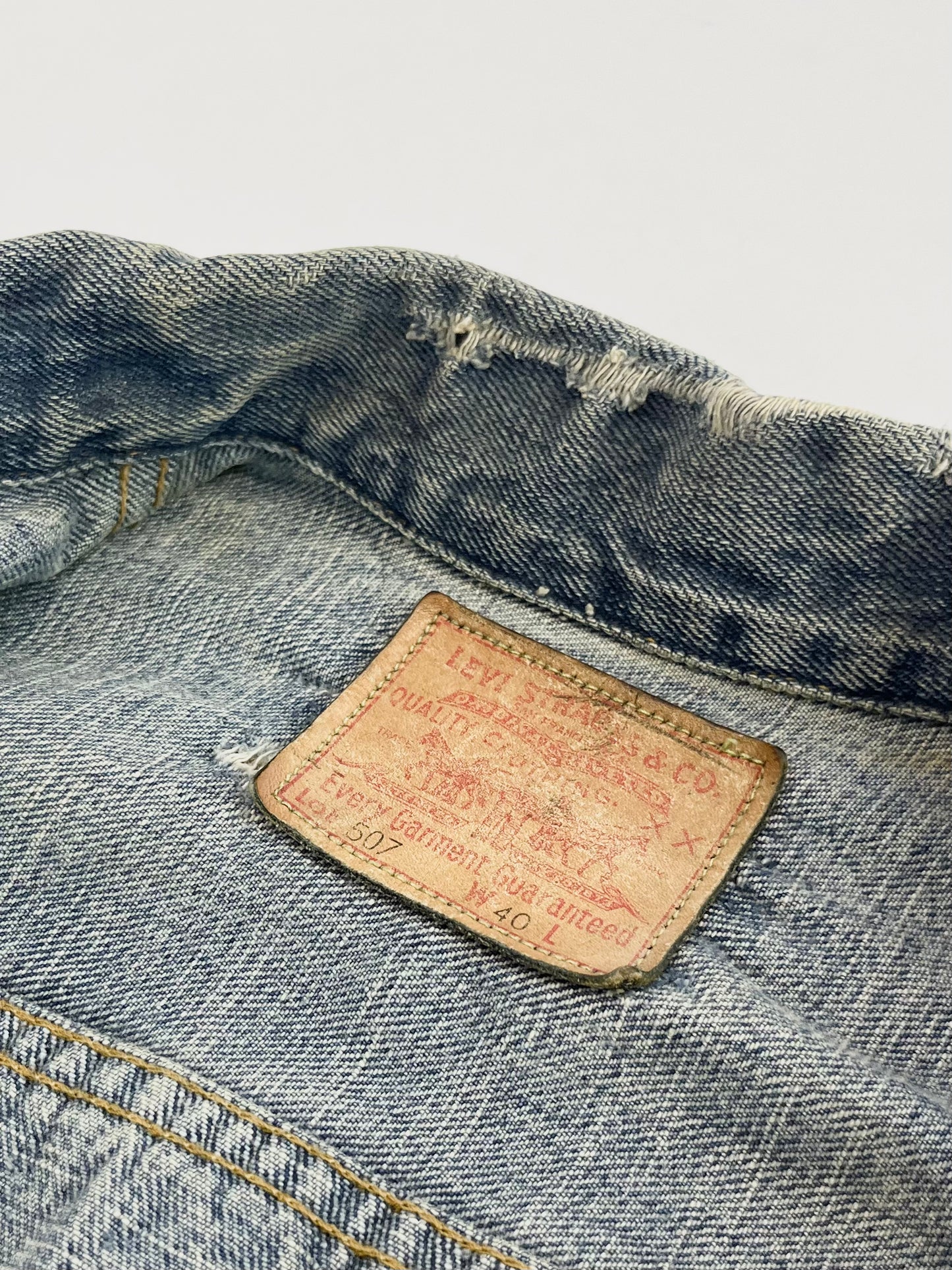 Levi's Type II faded Denim jacket M