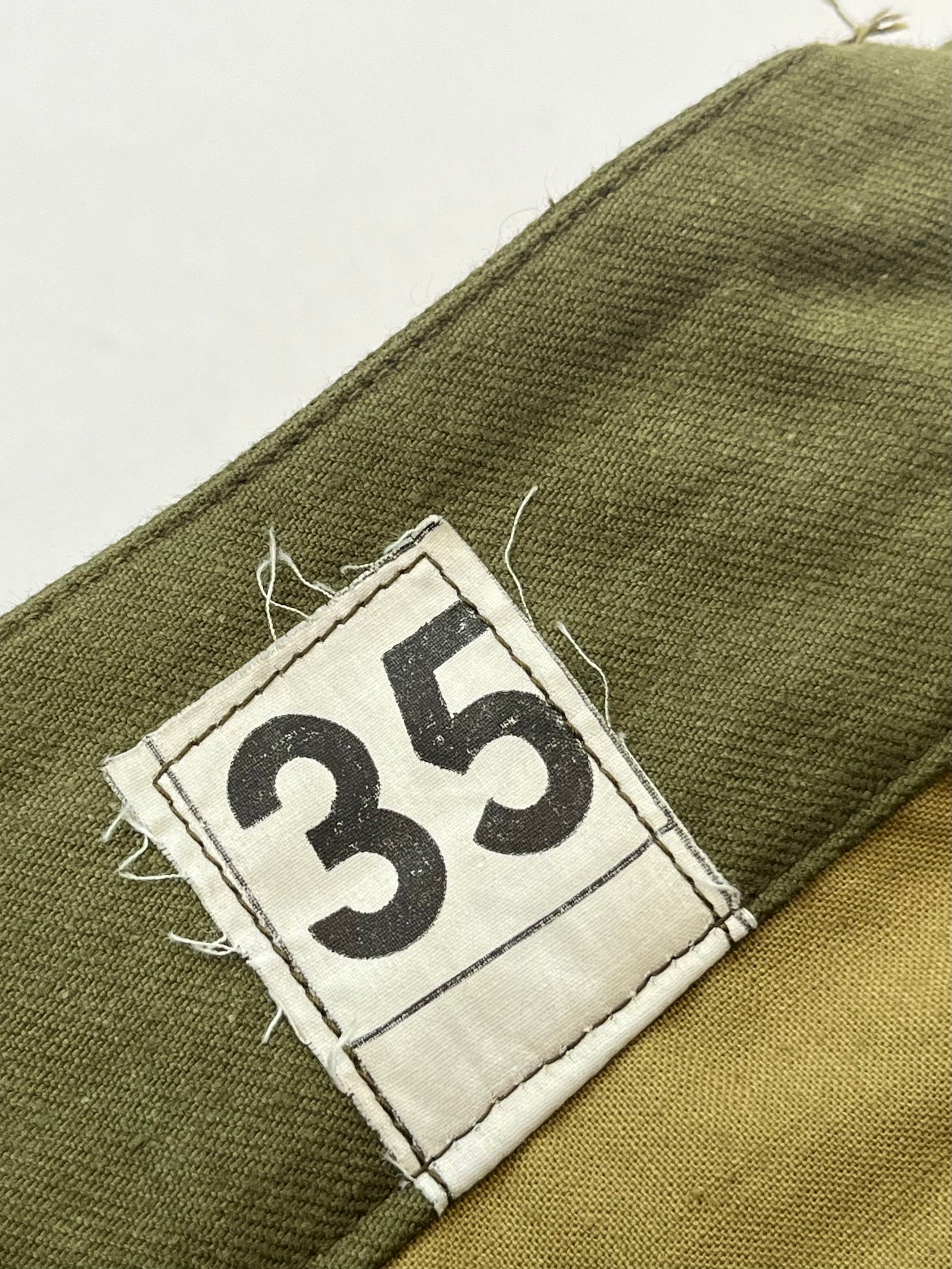 50s French army M-47 cargo pants XL