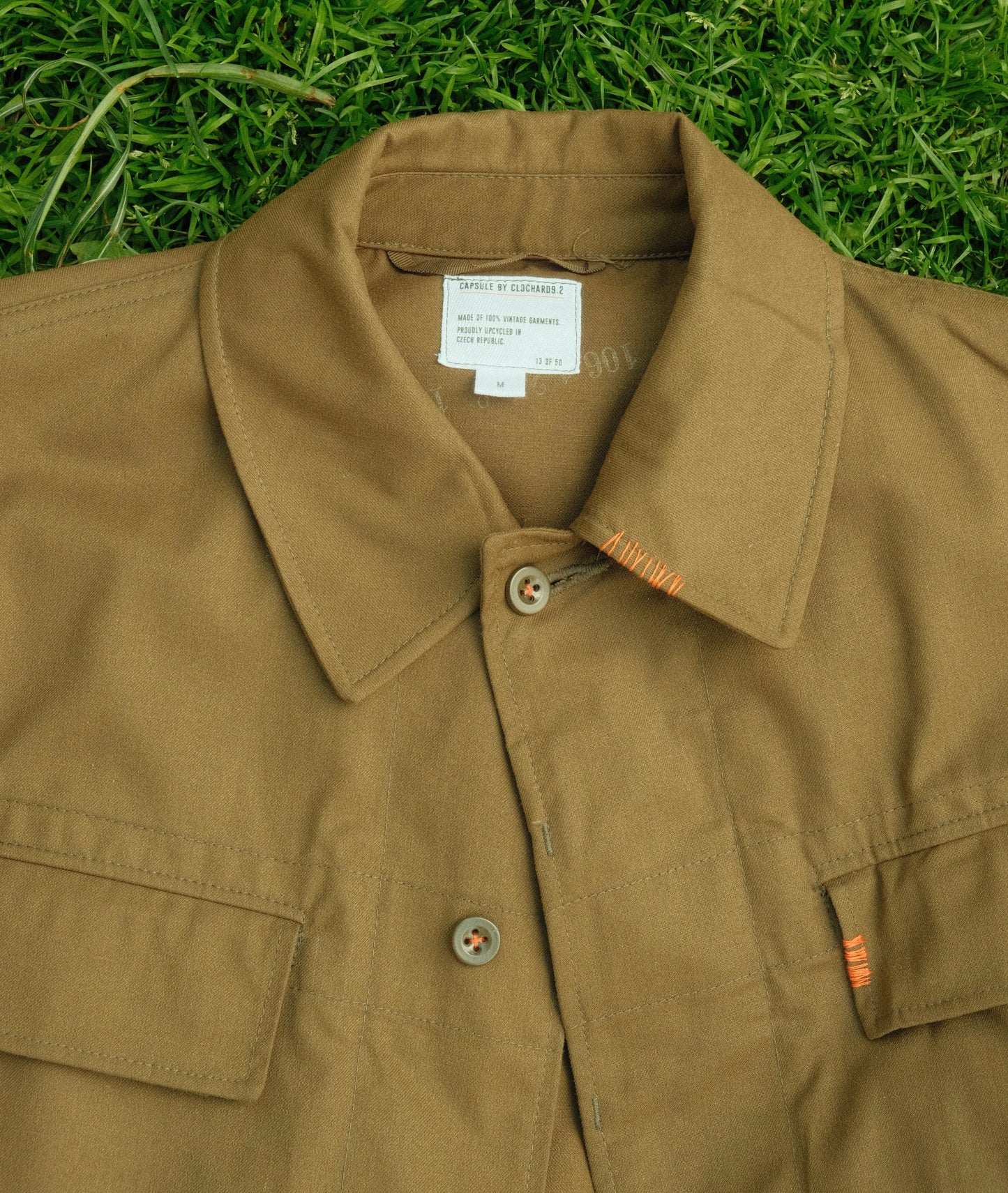 CAPSULE CL9.2 - 80s Czechoslovakian army Jacket - vintage clochard92.com