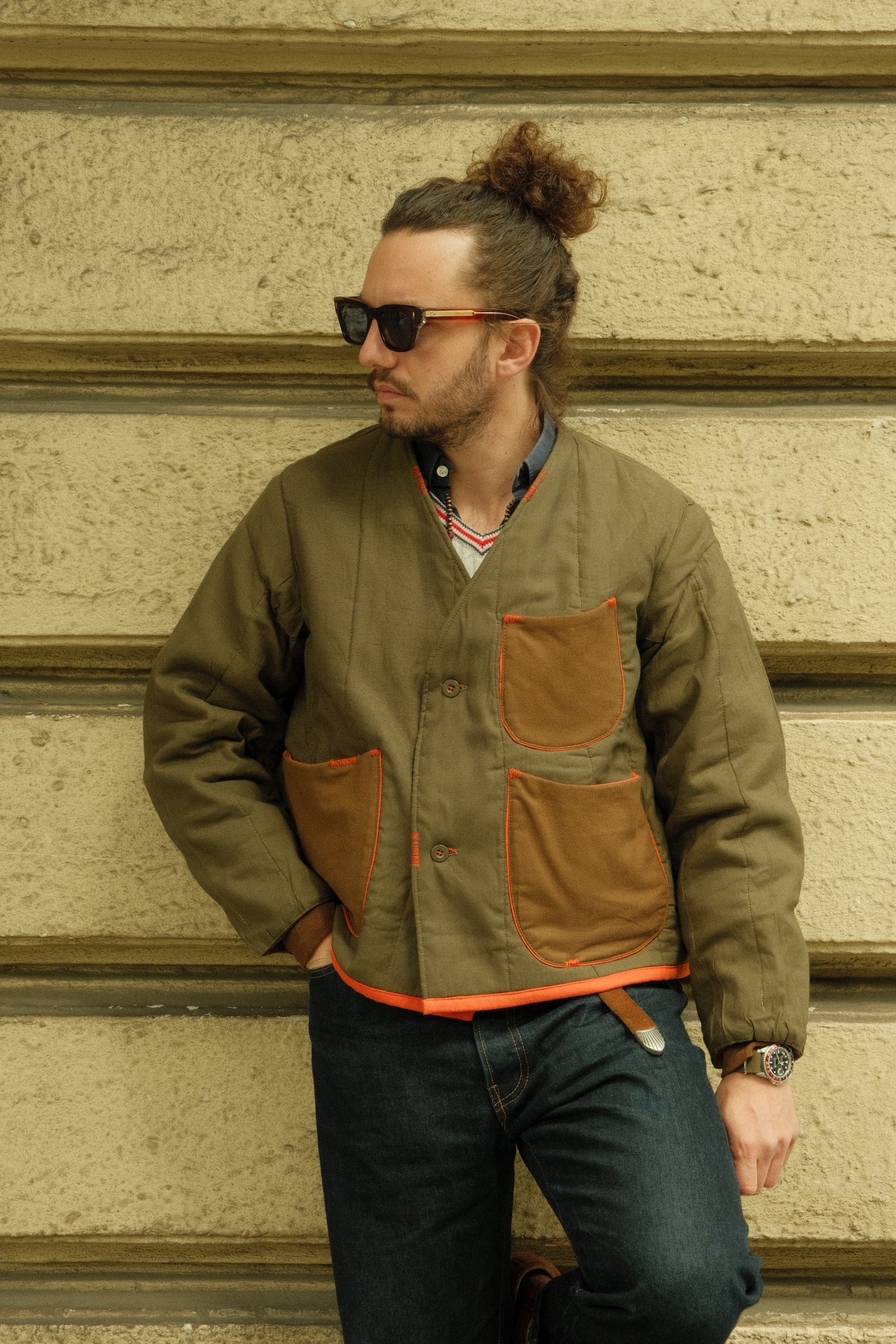 CAPSULE CL9.2 - 60s Reversible Army liner ''Czechoslovakian''