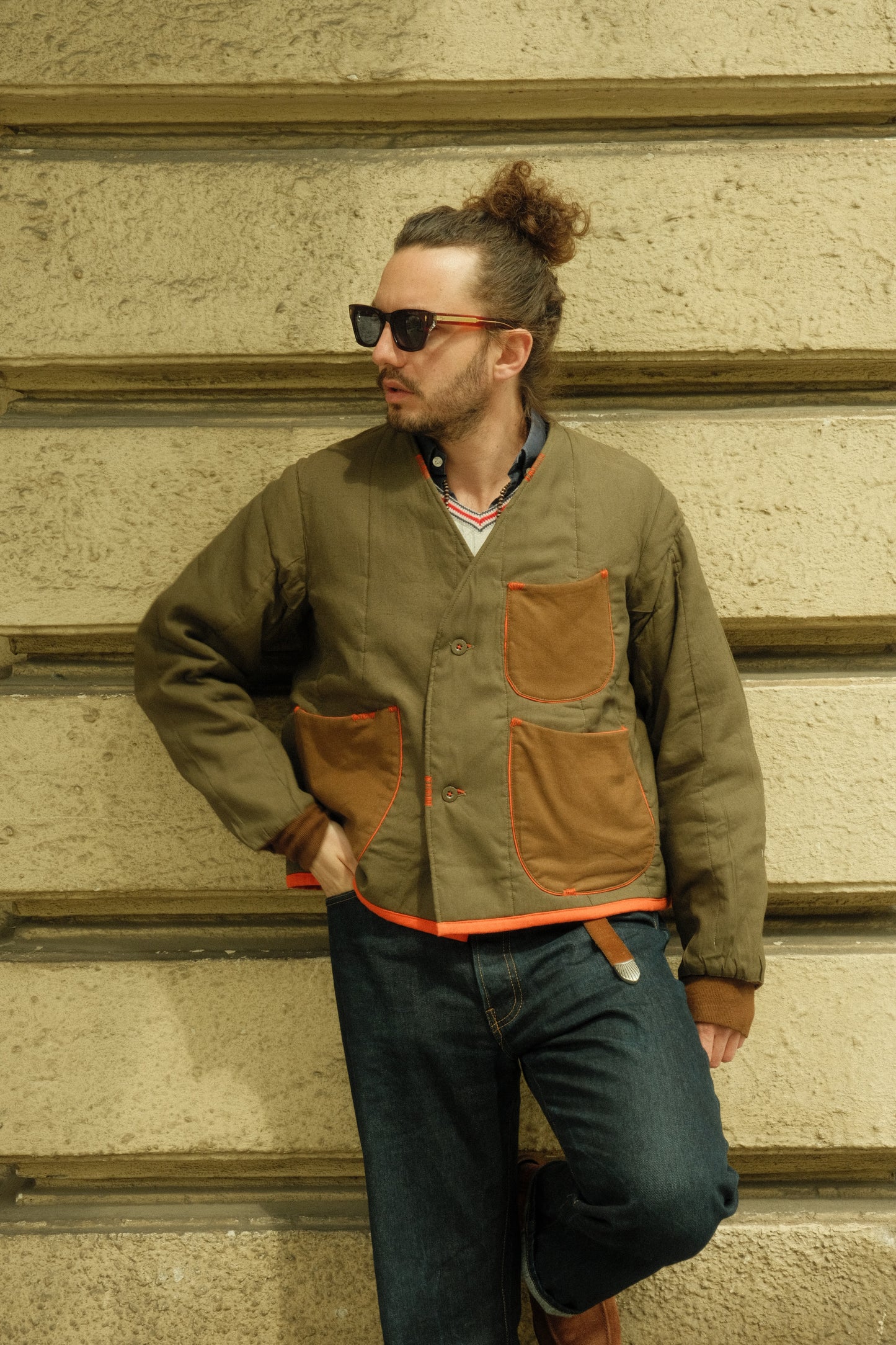 CAPSULE CL9.2 - 60s Reversible Army liner ''Czechoslovakian'' 