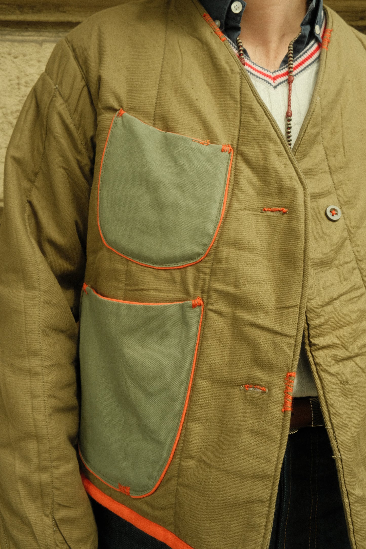 CAPSULE CL9.2 - 60s Reversible Army liner ''Czechoslovakian''