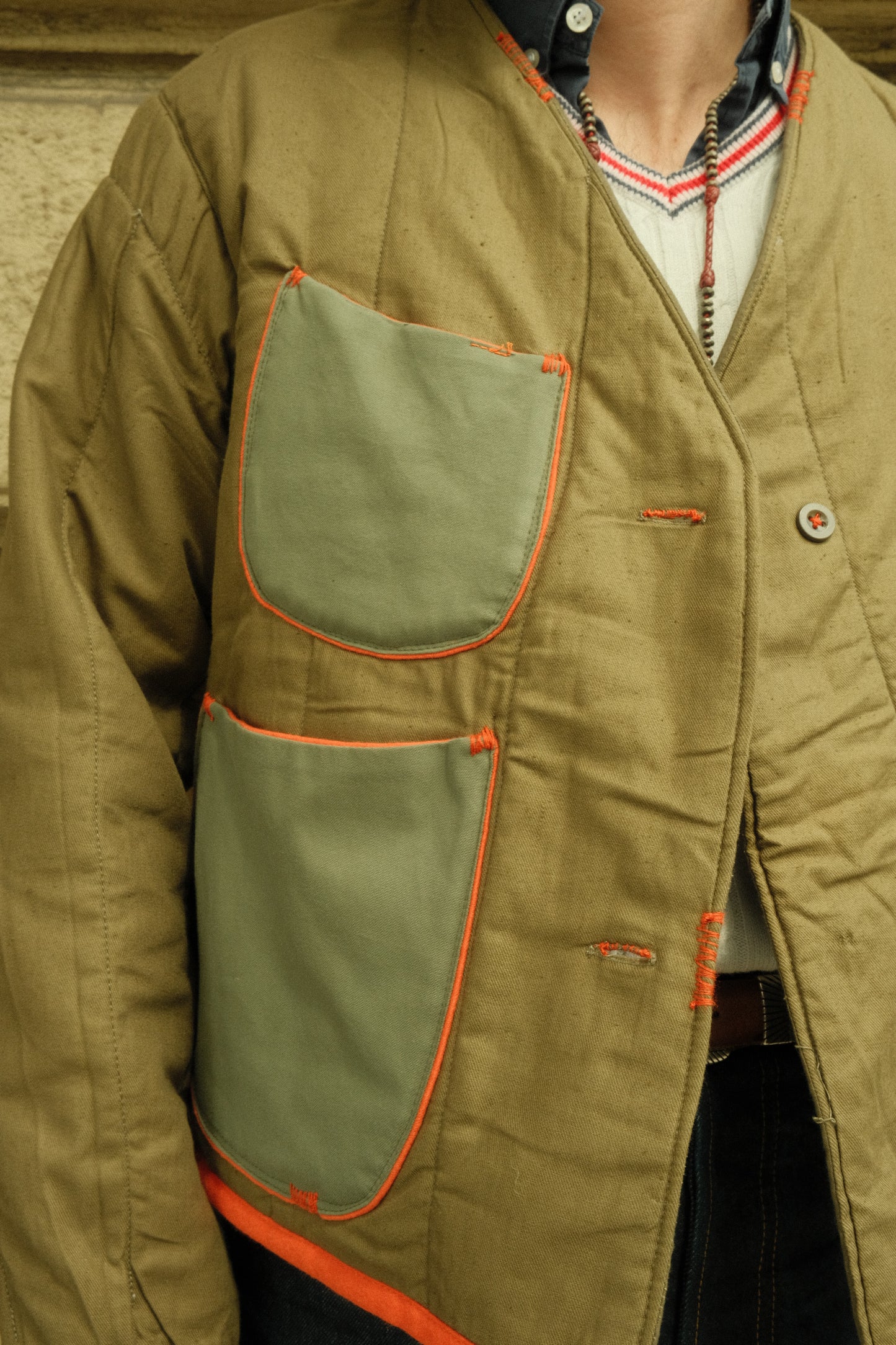 CAPSULE CL9.2 - 60s Reversible Army liner ''Czechoslovakian'' 