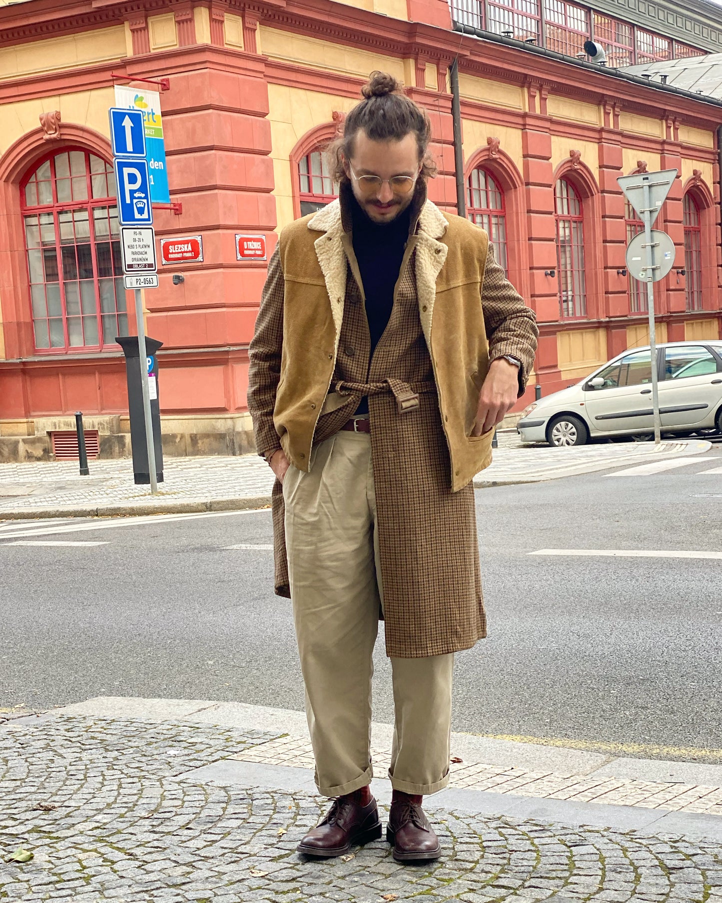 Reversible Tweed Coat, clochard92.com