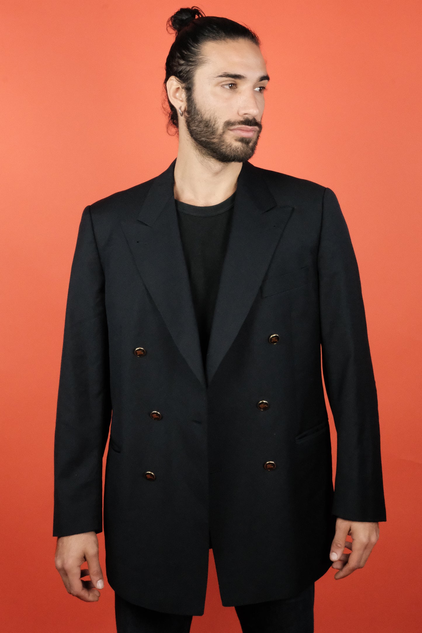 Burberry Double Breast Suit Jacket - vintage clothing clochard92.com