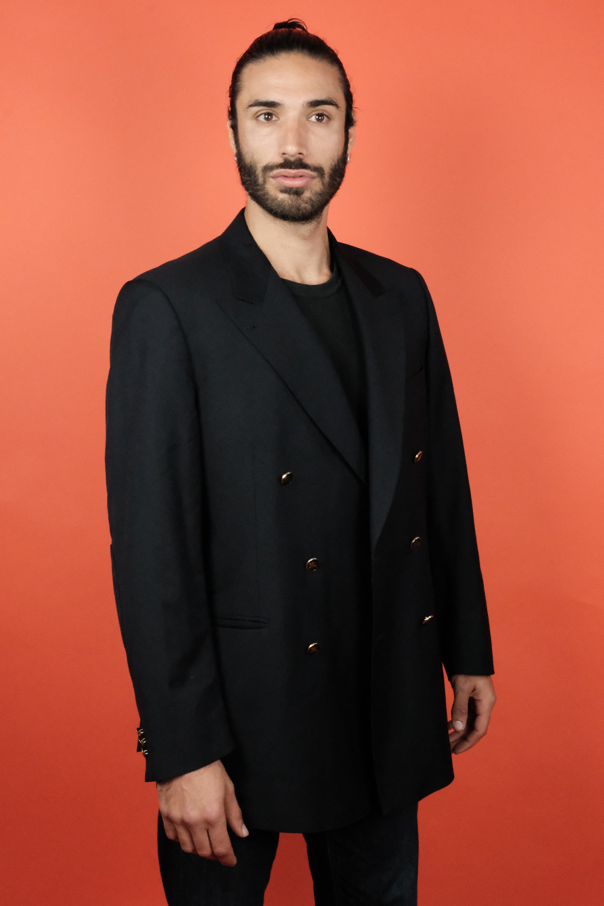 Burberry Double Breast Suit Jacket - vintage clothing clochard92.com, Vintage Store Clochard92.com