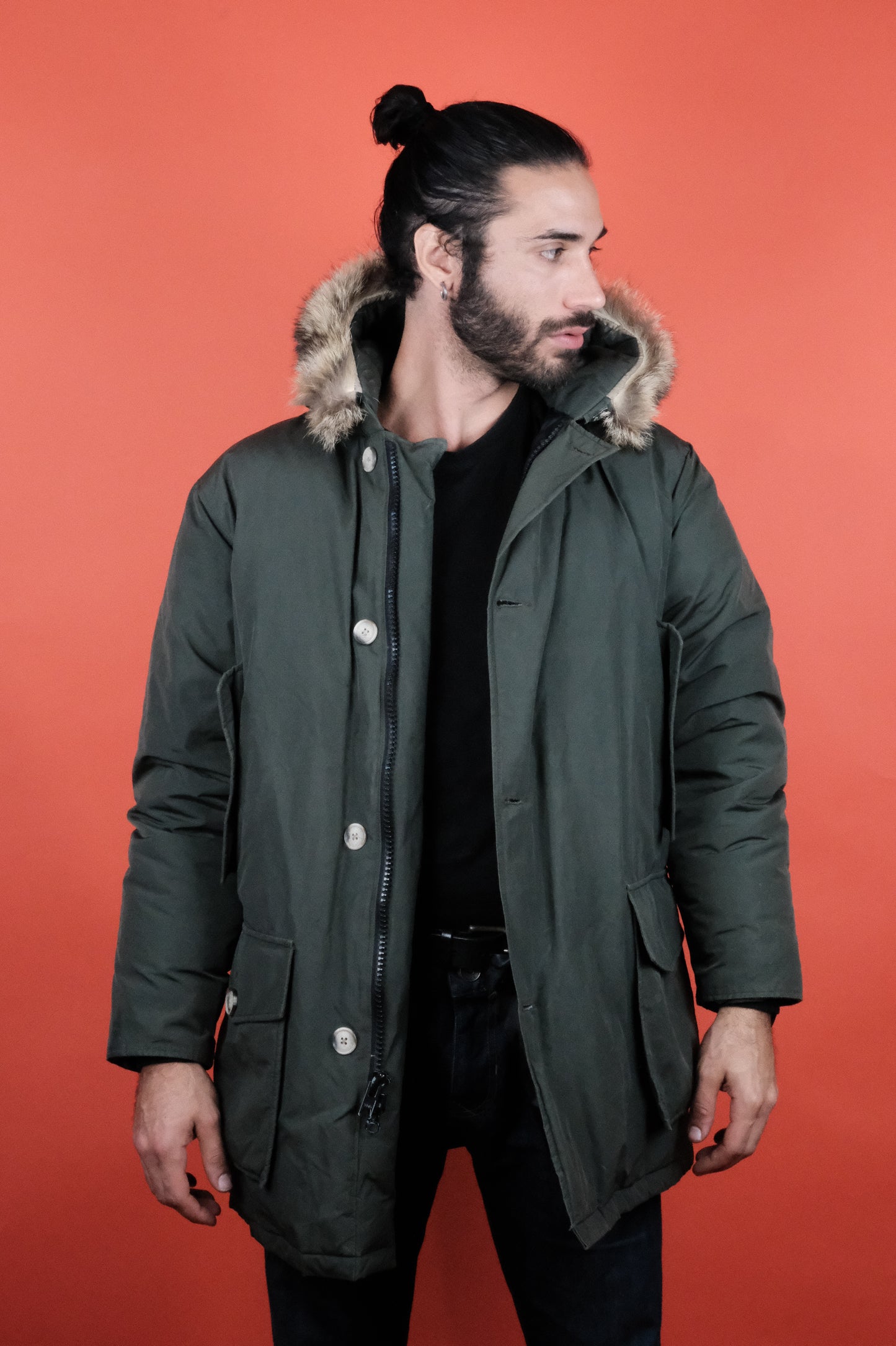 Woolrich Arctic Parka (Olive Green) - Vintage clothing clochard92.com