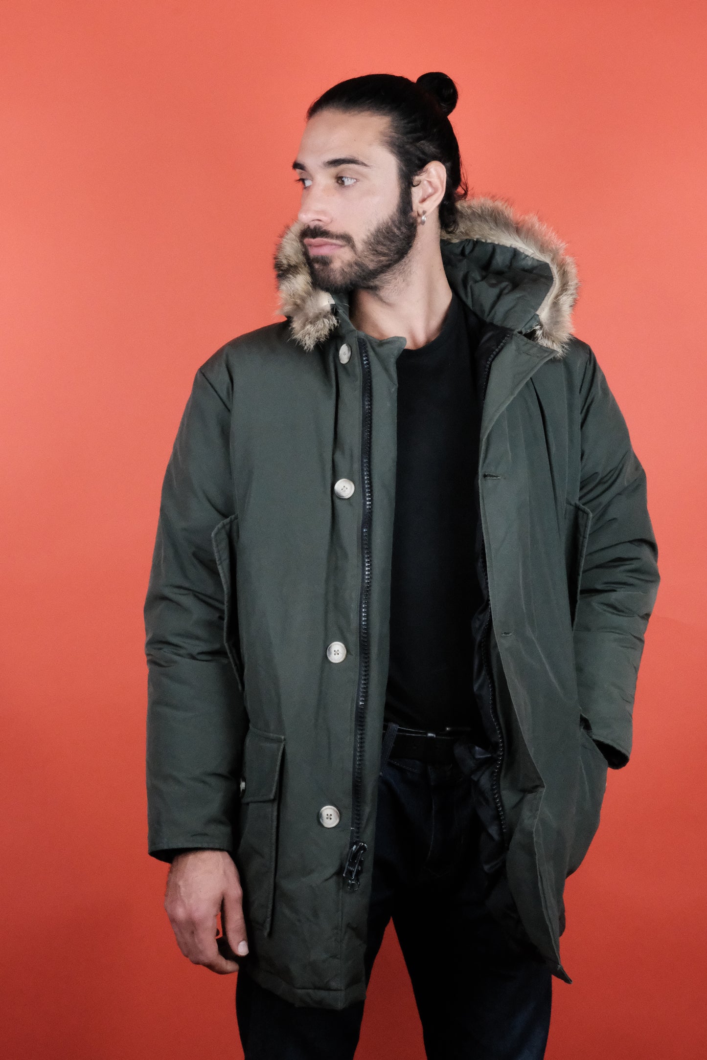 Woolrich Arctic Parka (Olive Green) - Vintage clothing clochard92.com